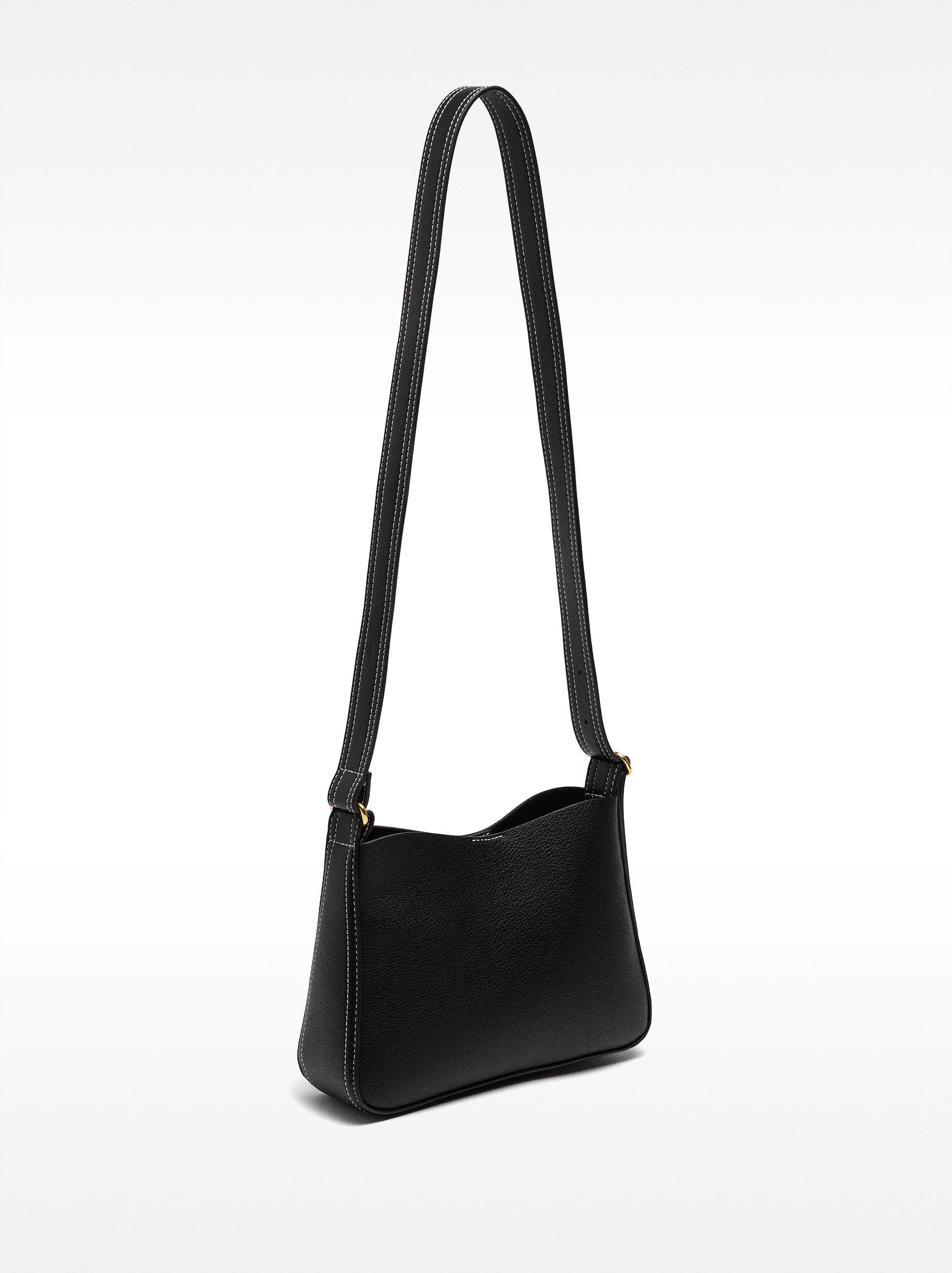 Bolso Bandolera Con Textura
