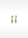 Aros Esmaltados Con Conchas
