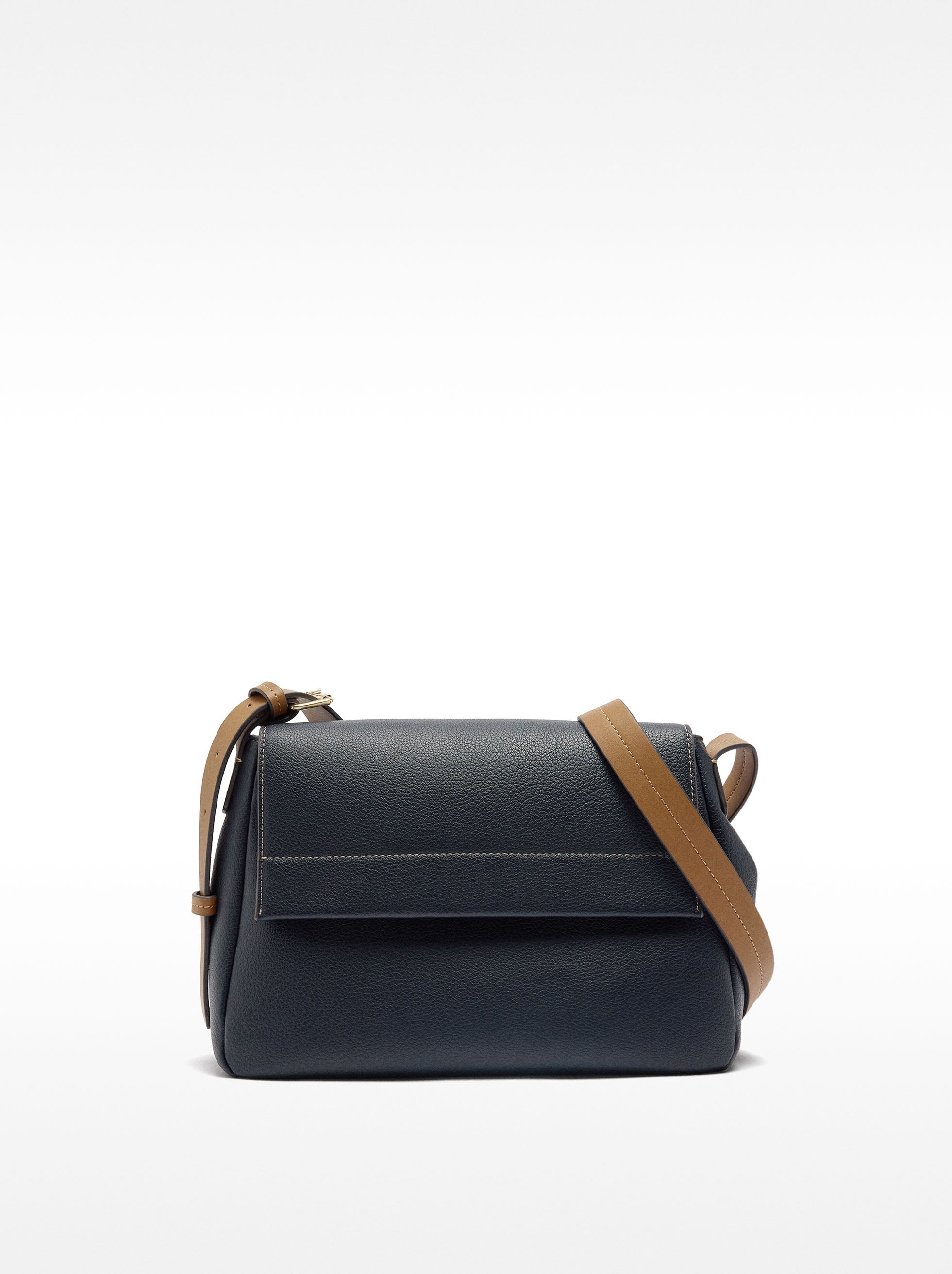Bolso Bandolera Con Cierre De Solapa