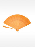Abanico De Bambú Con Perforado