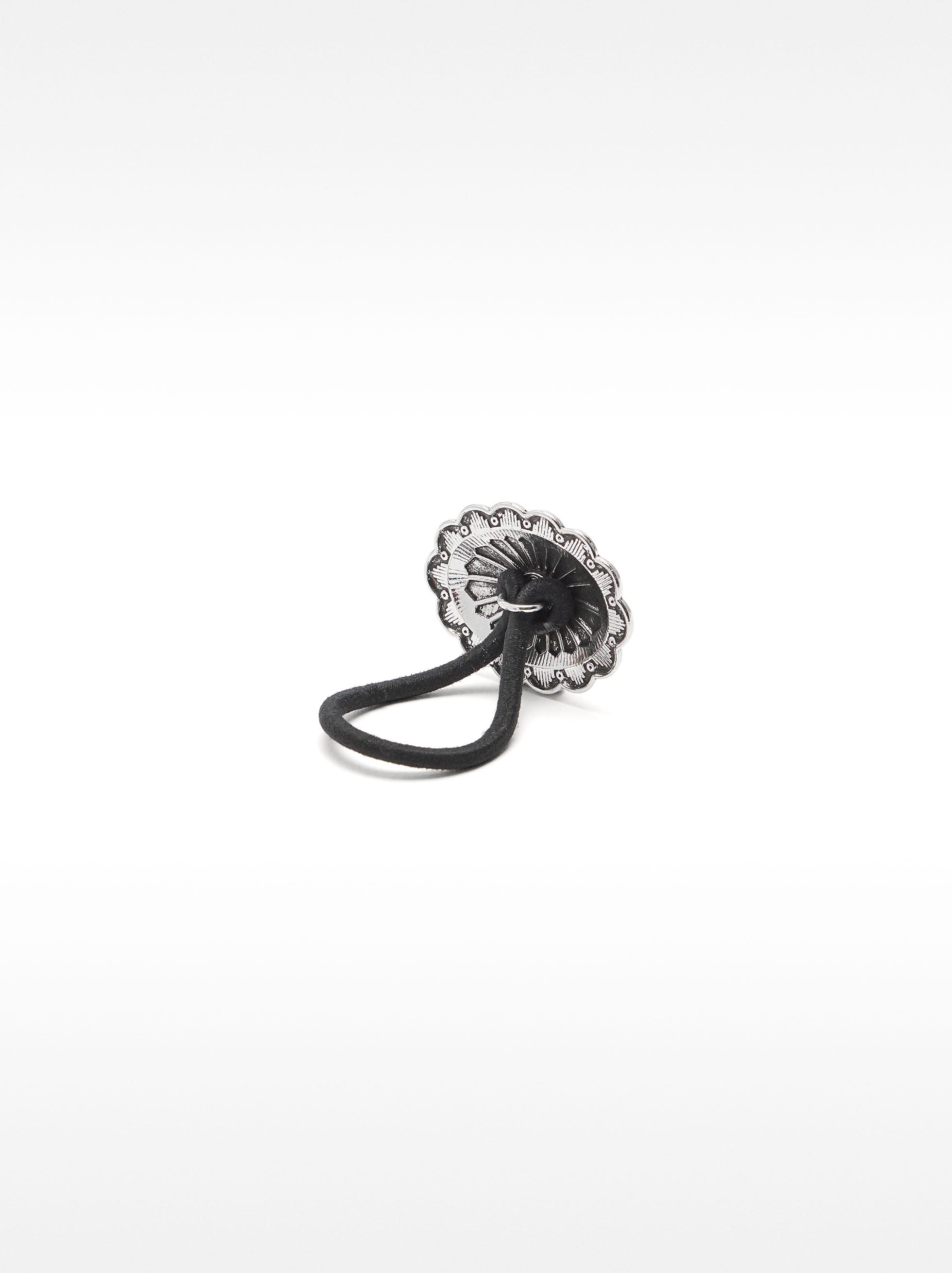 Elástico De Cabello Con Detalle Metálico Con Piedra