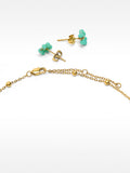 Set De Collar Y Pendientes Multicolor - Acero Inoxidable