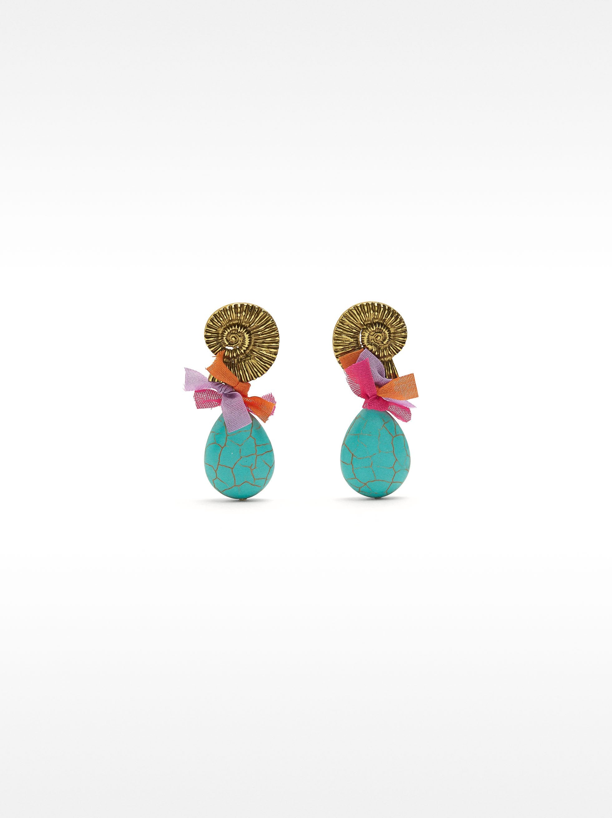 Pendientes Multicolor Con Piedras