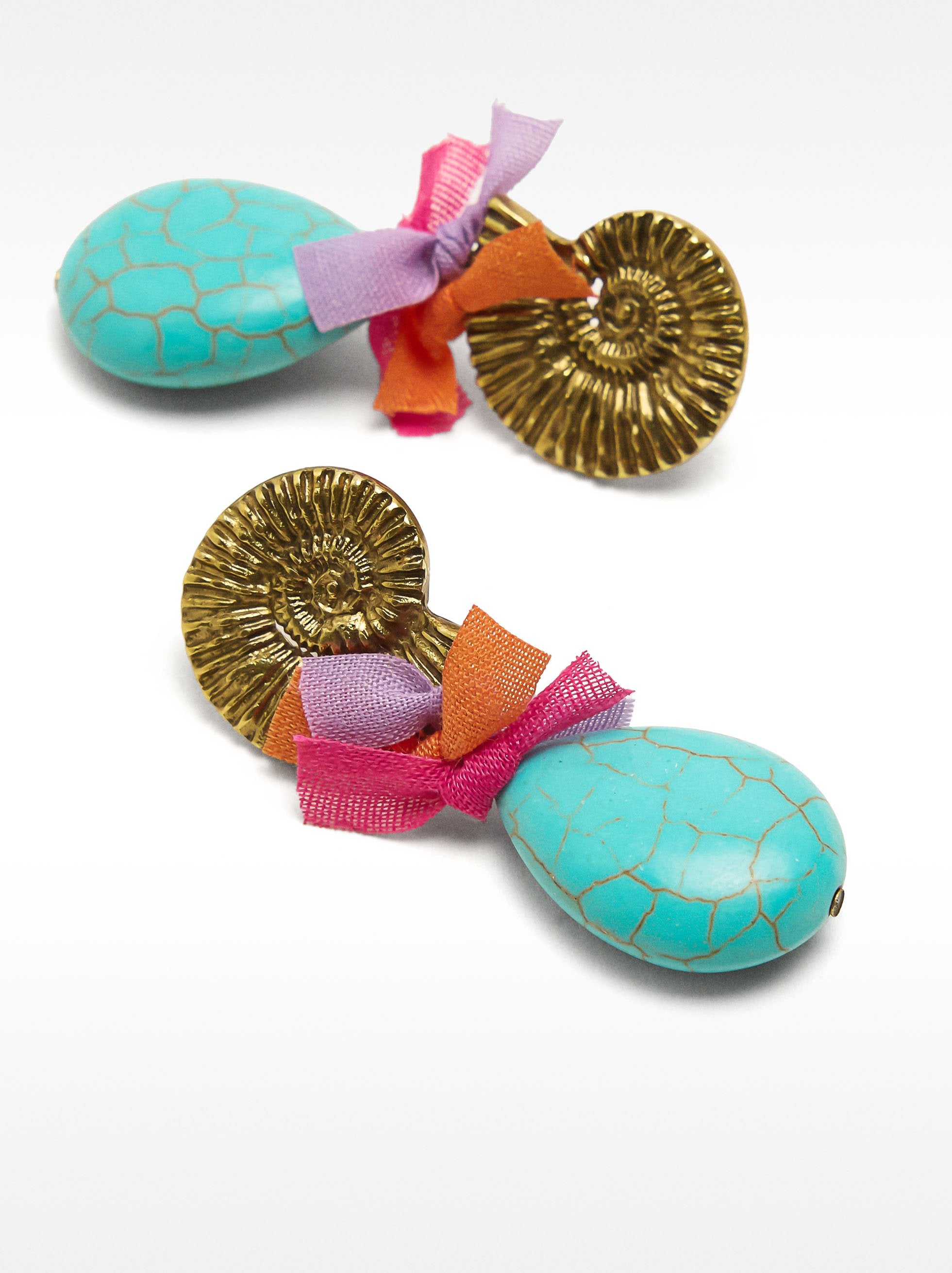 Pendientes Multicolor Con Piedras