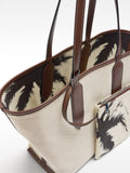 Bolso Shopper De Tejido Reversible