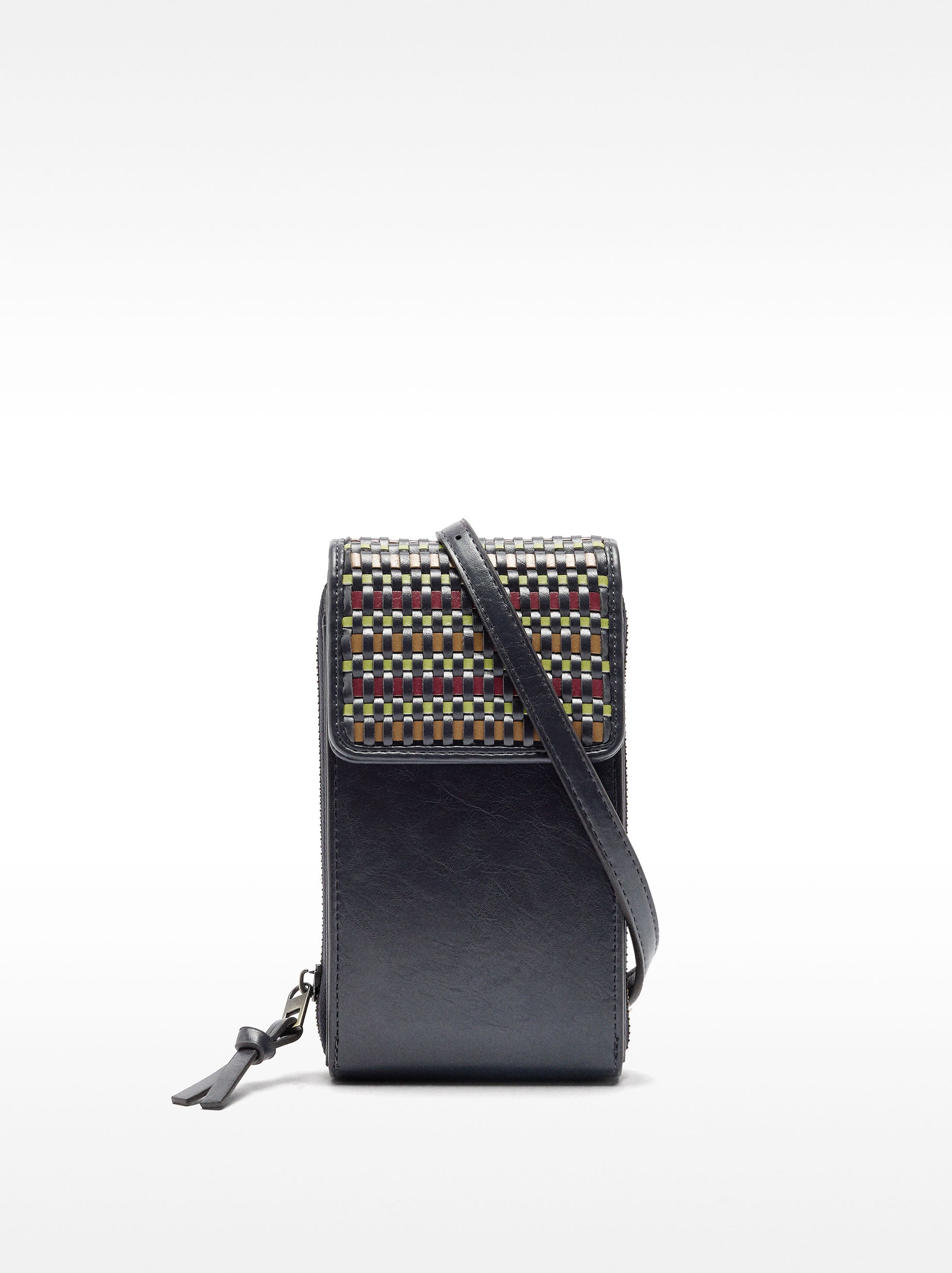 Bolsa Para Móvil De Trenzado Multicolor
