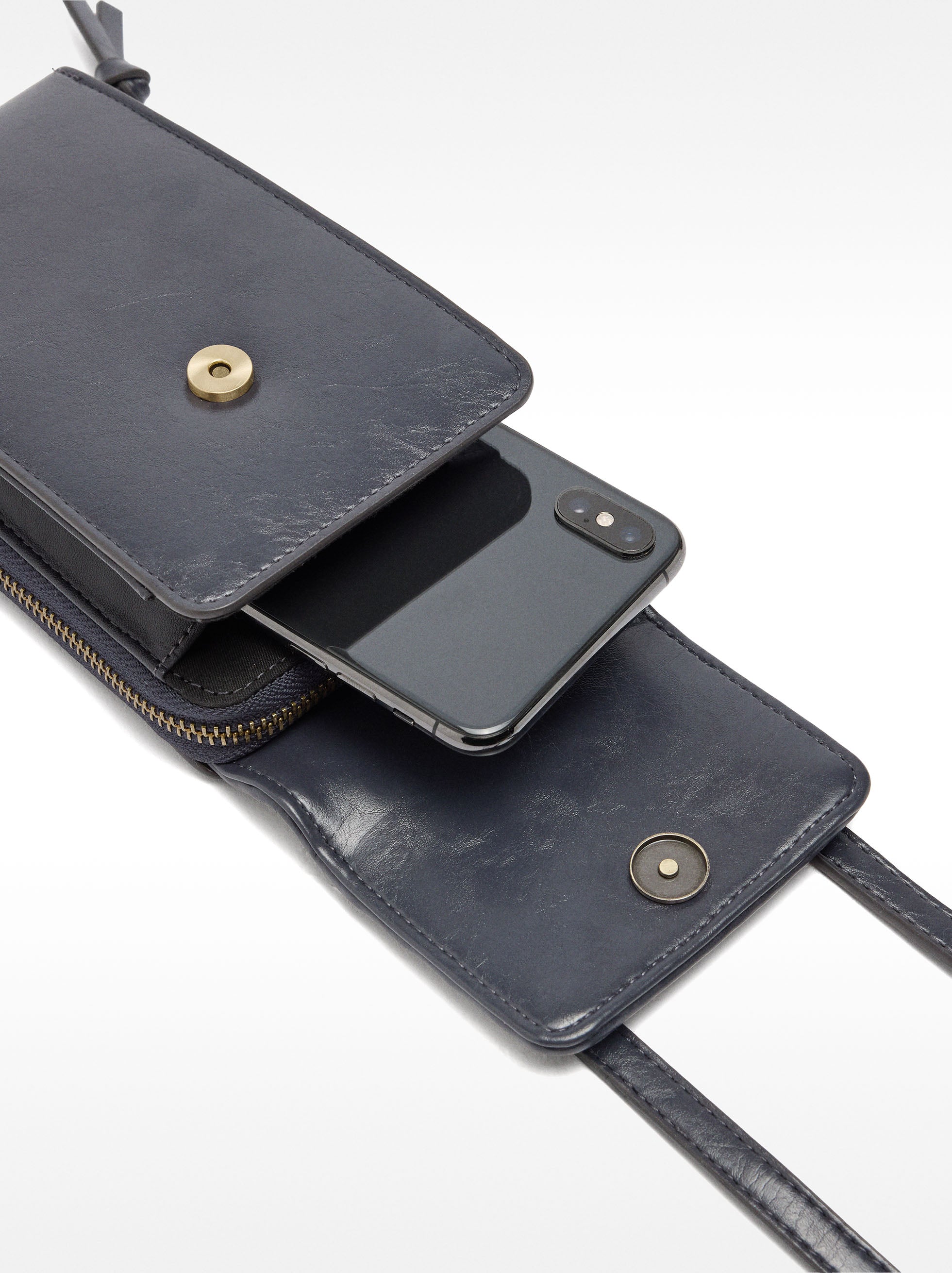 Bolsa Para Móvil De Trenzado Multicolor