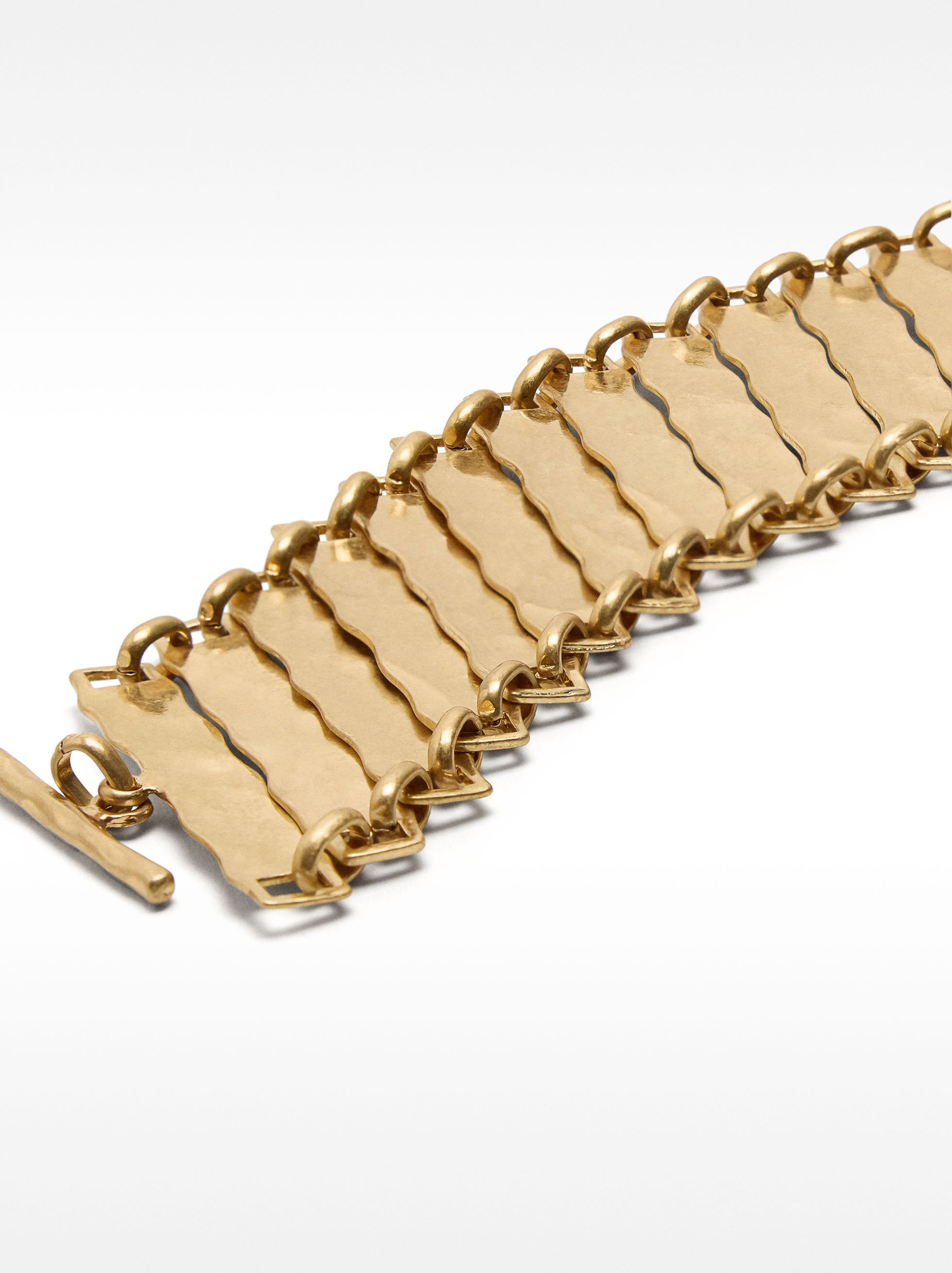 Pulsera Ancha Irregular