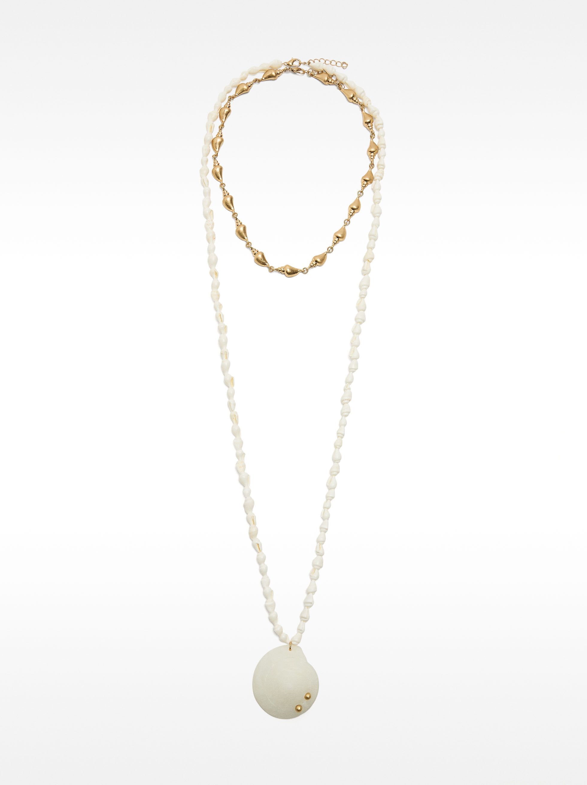 Set De Collares Con Conchas