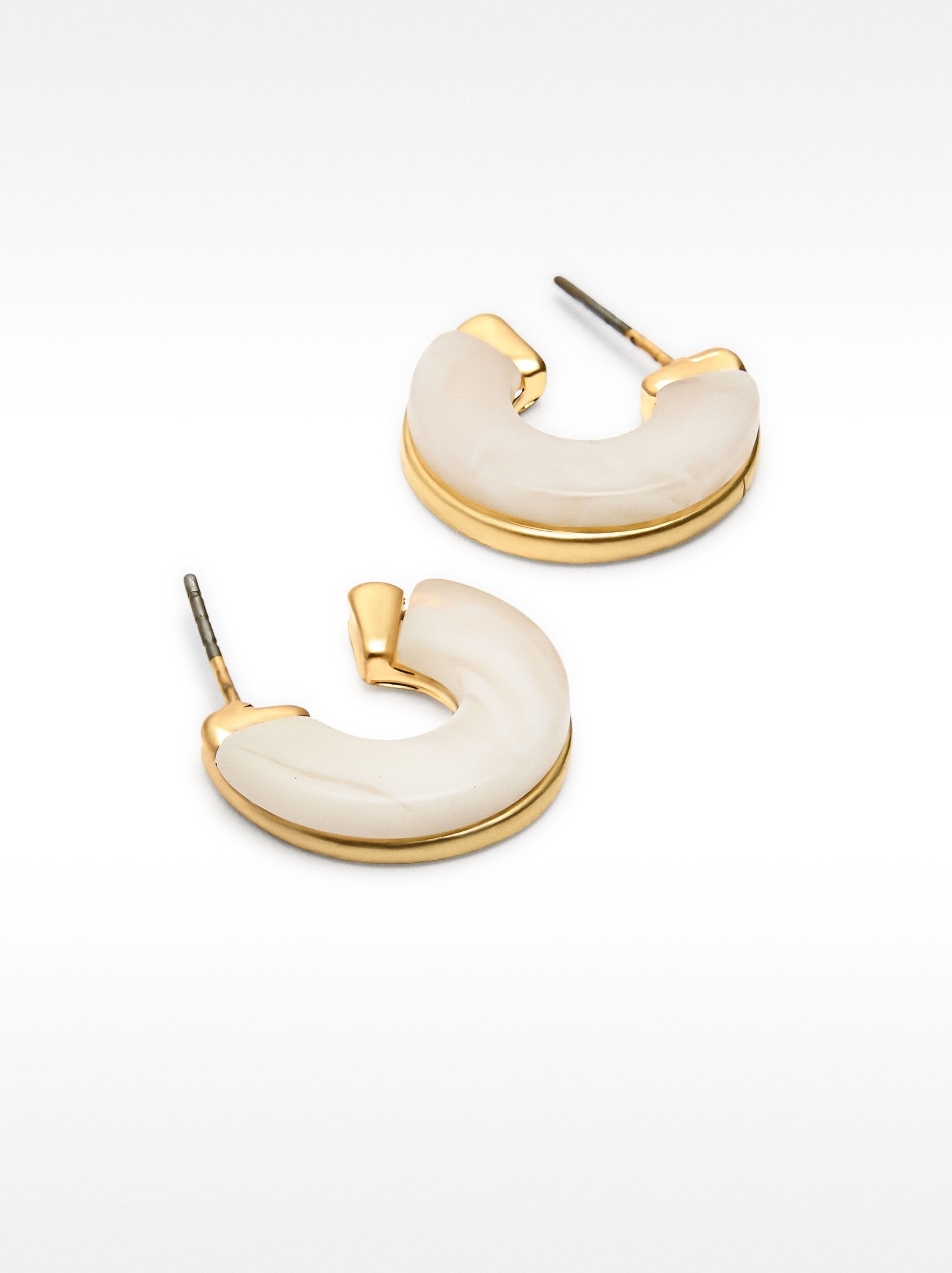 Aros Con Efecto Piedra