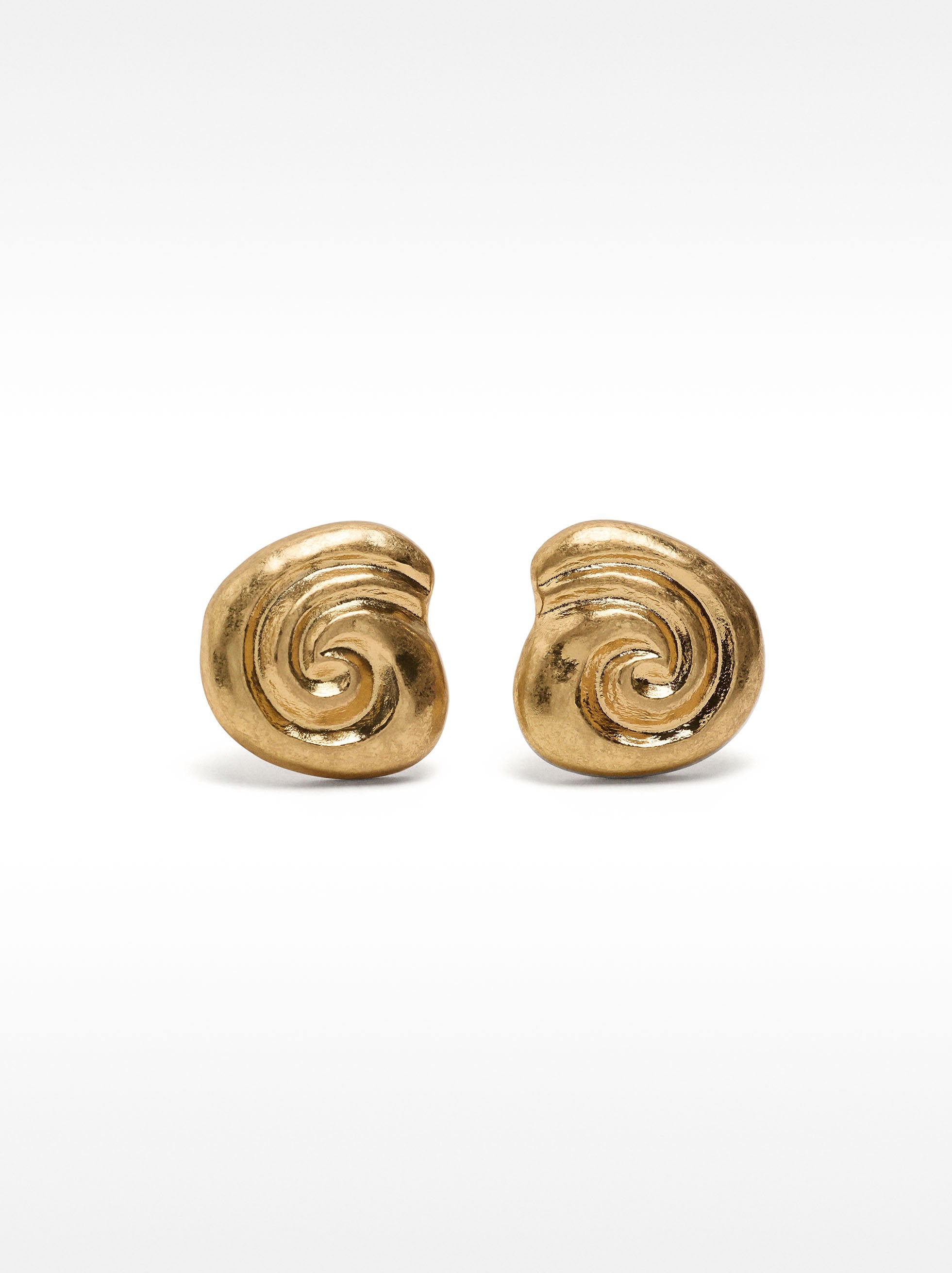 Pendientes De Concha Espiral