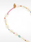 Collar Corto De Conchas Con Colgante
