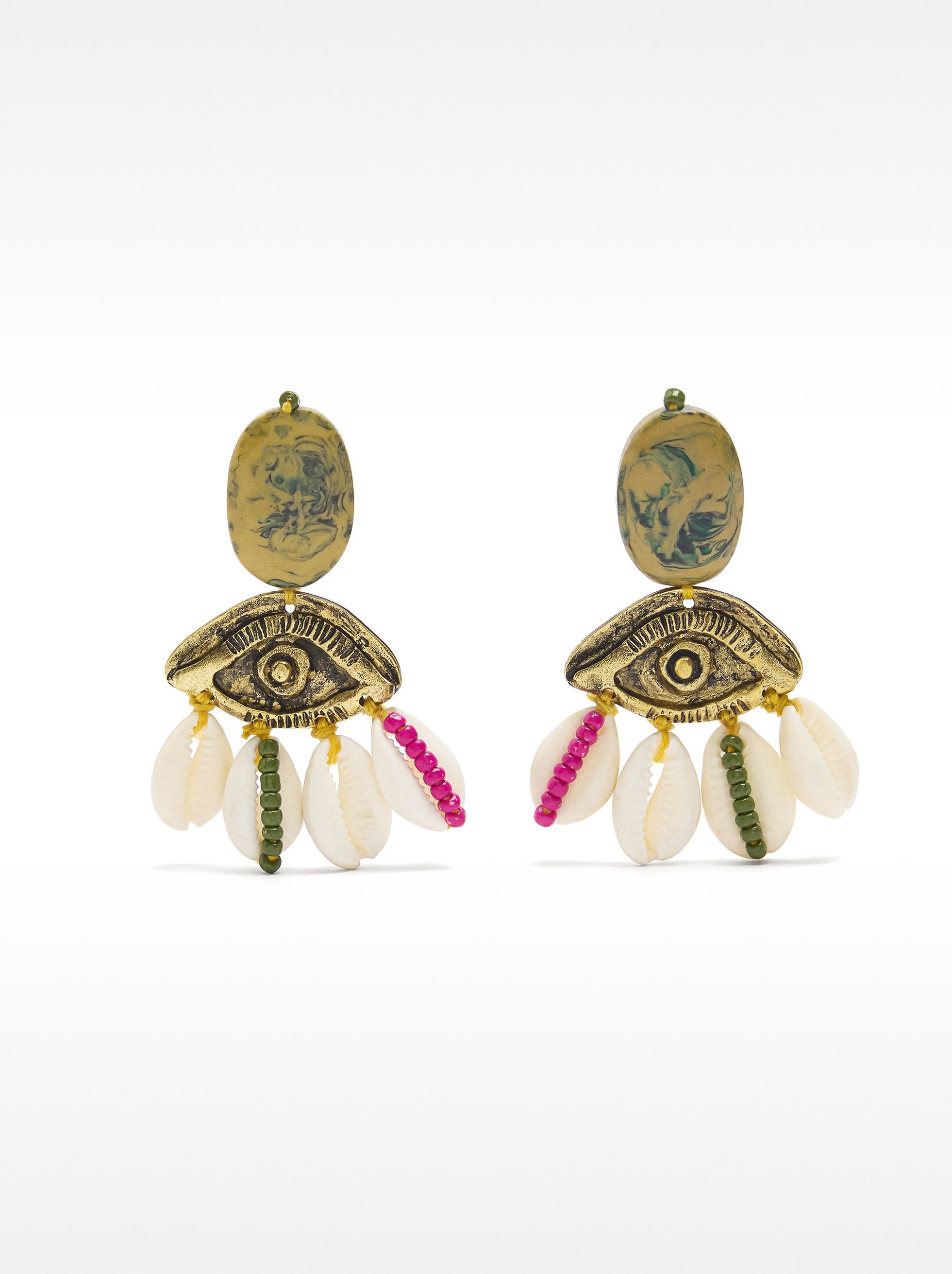 Pendientes Con Conchas