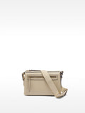 Bolso Bandolera Triple Con Textura