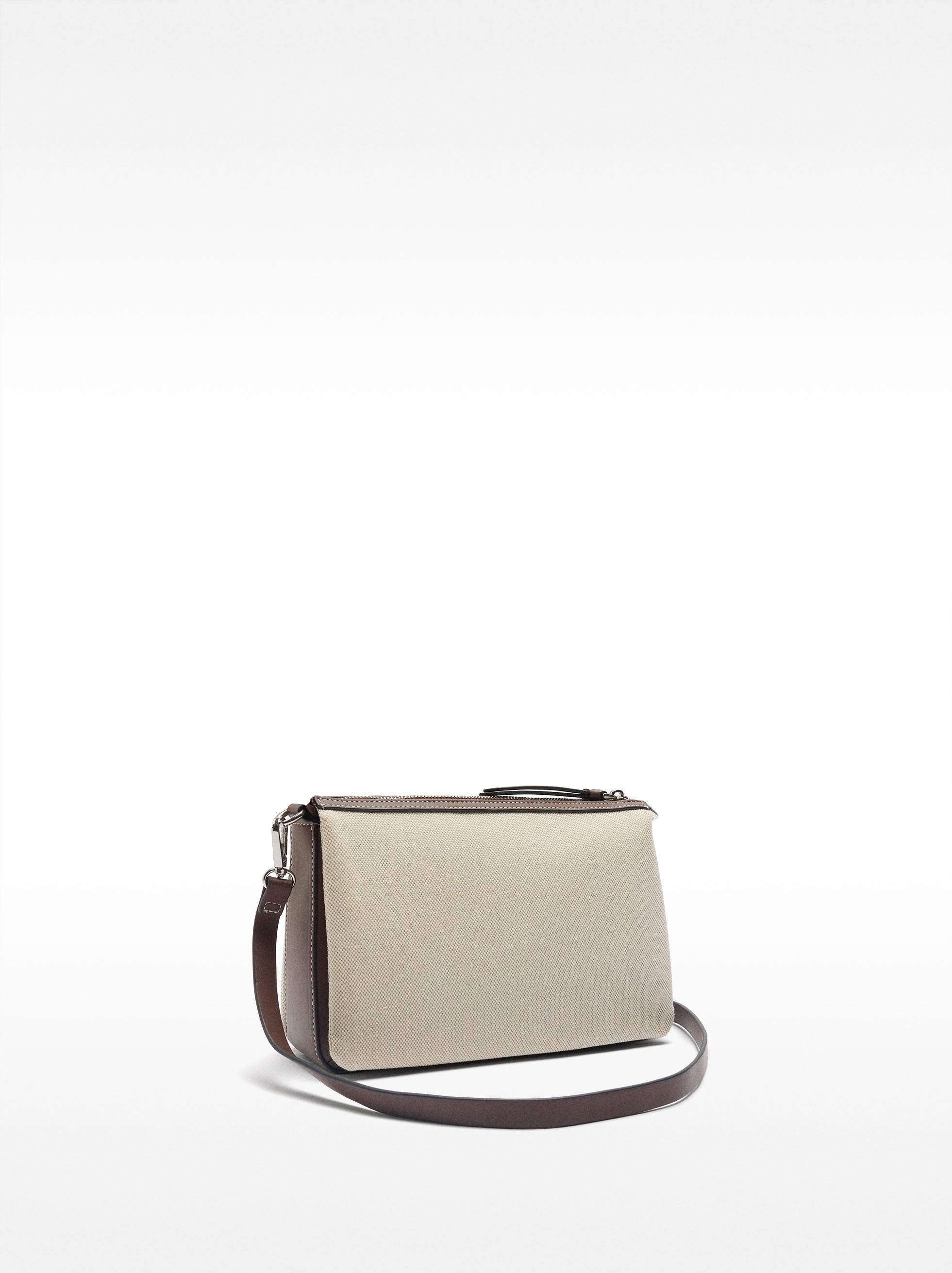 Bolso Bandolera Triple De Tejido