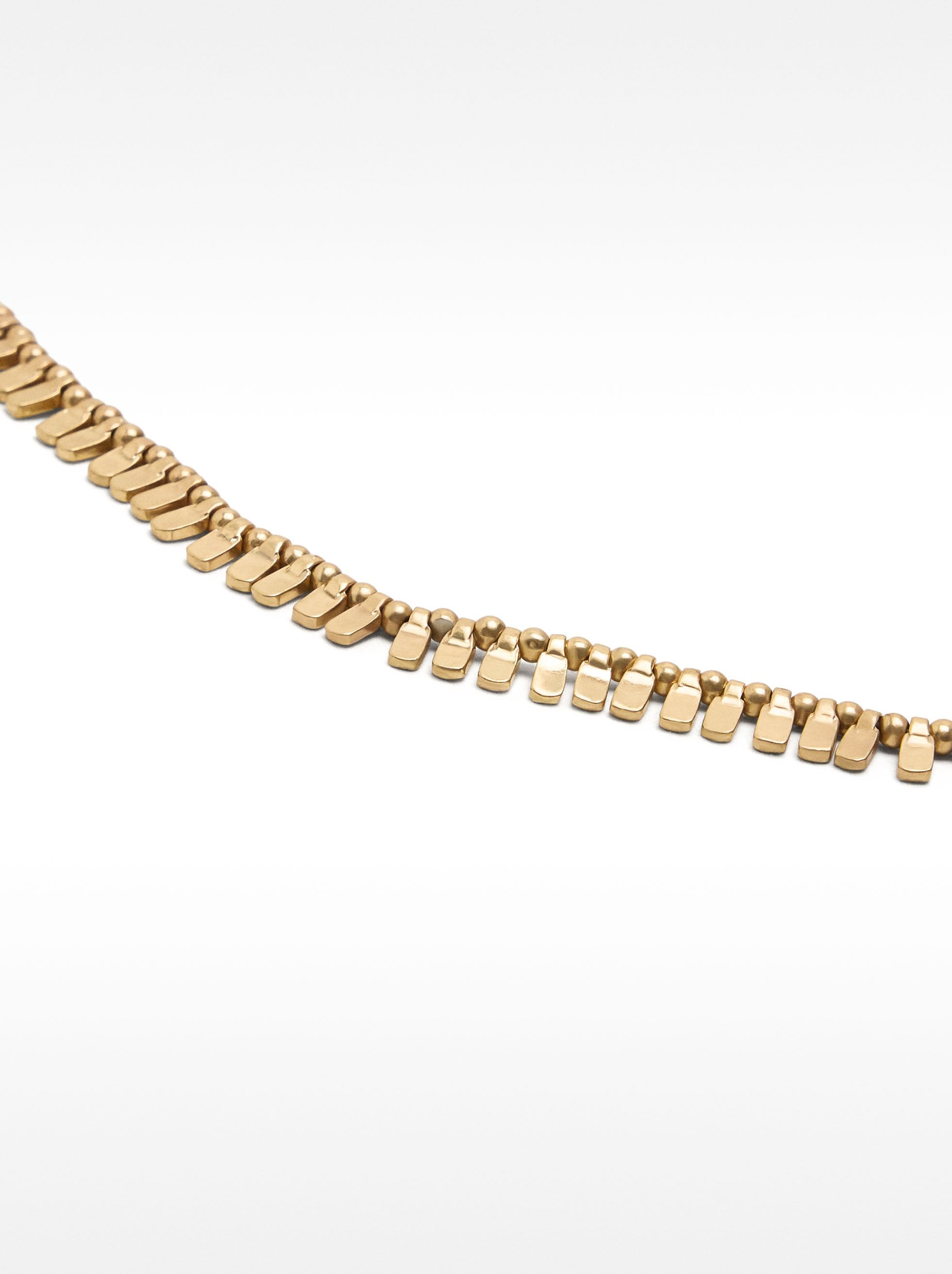 Tobillera Con Esferas Metálicas