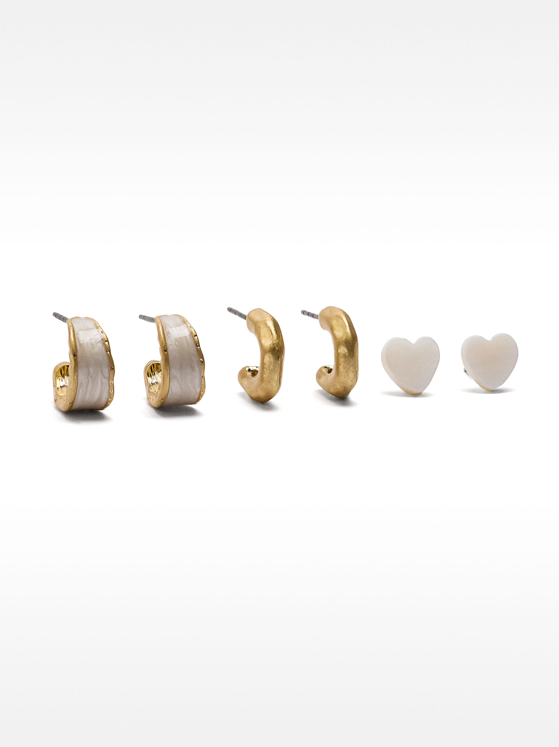 Set De Pendientes Con Conchas