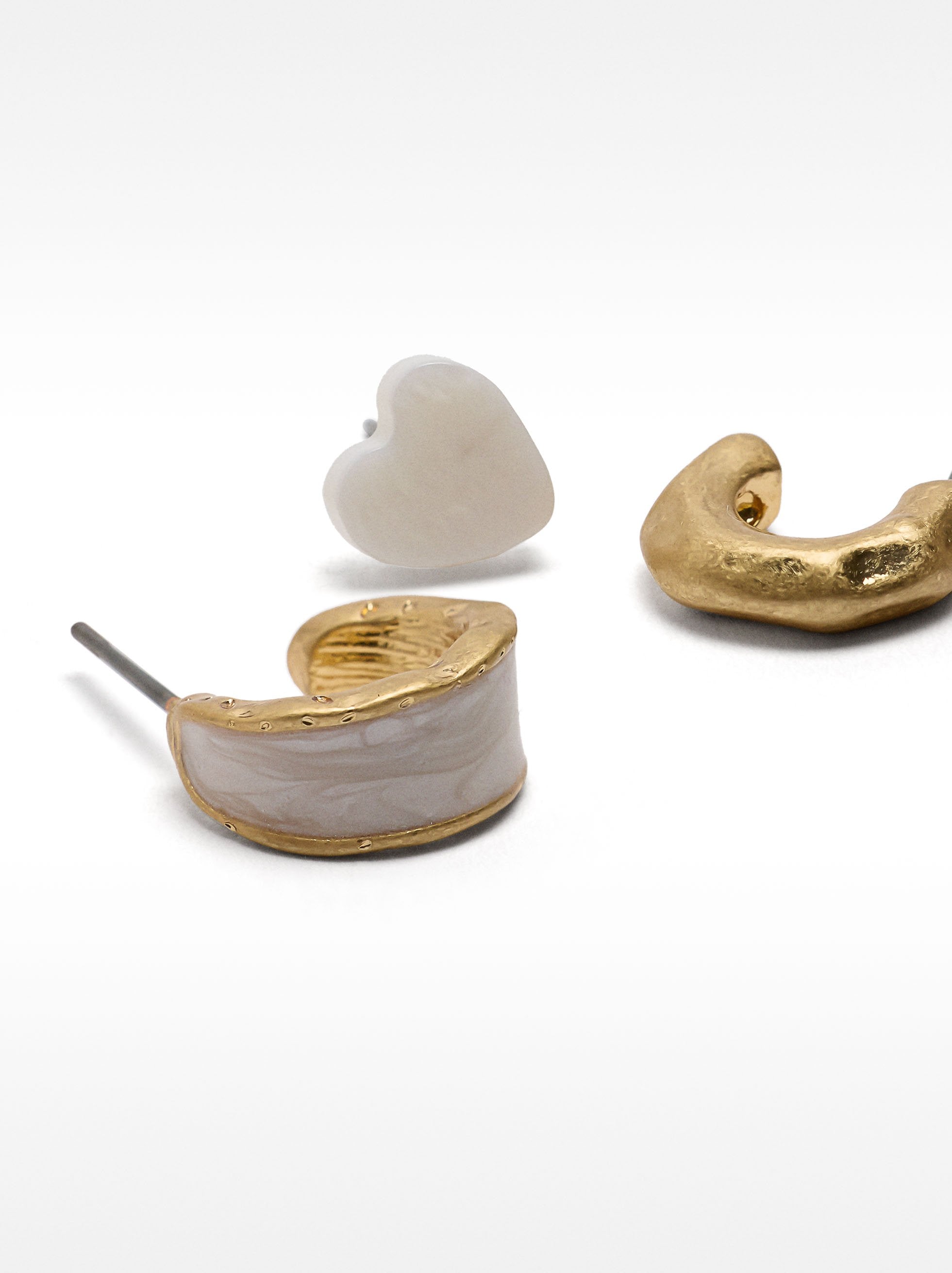 Set De Pendientes Con Conchas