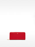 Cartera Con Textura Y Cierre De Cremallera