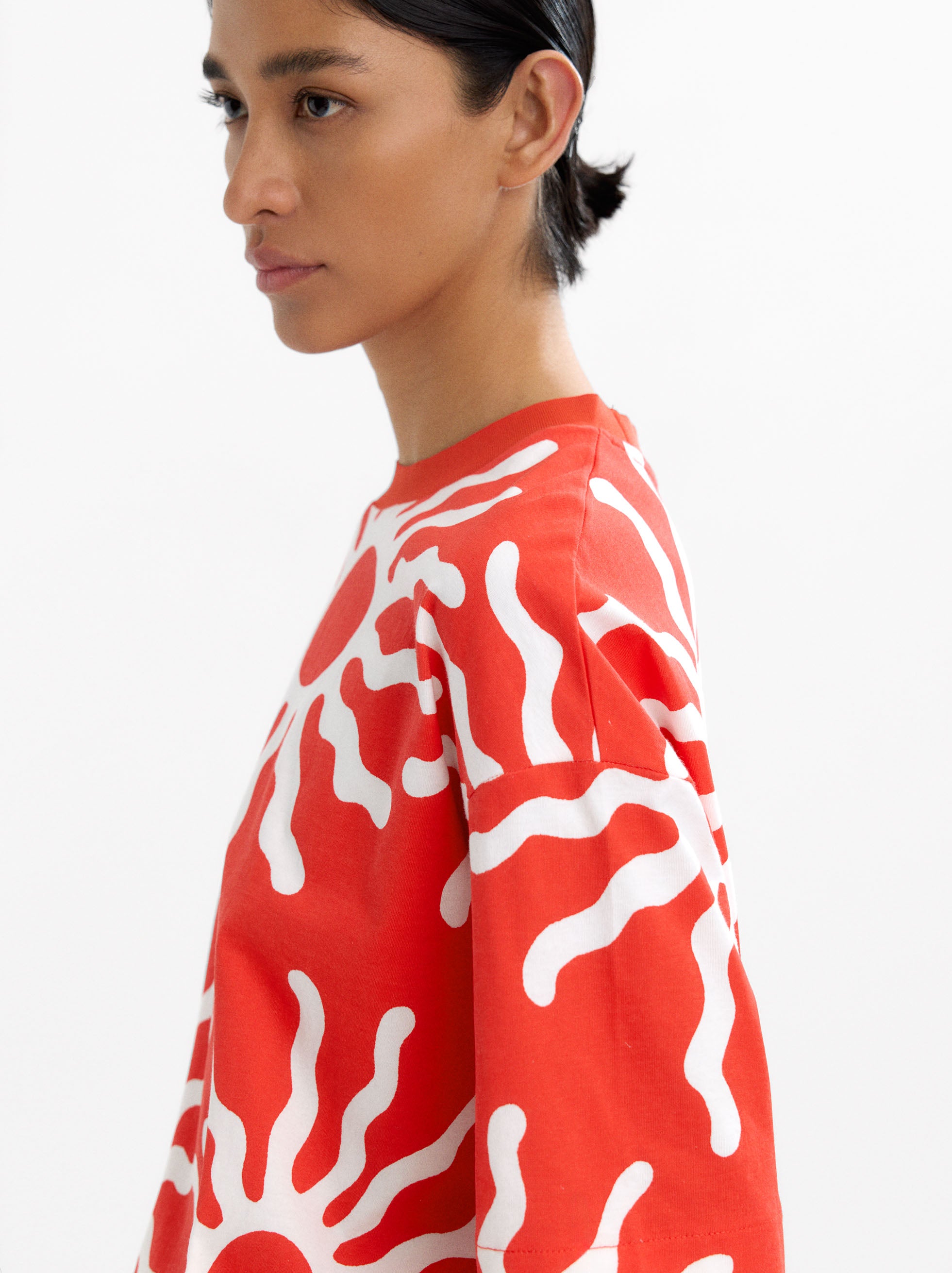 Camiseta Estampada 100% Algodón