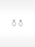 Pendientes De Aro Con Circonitas