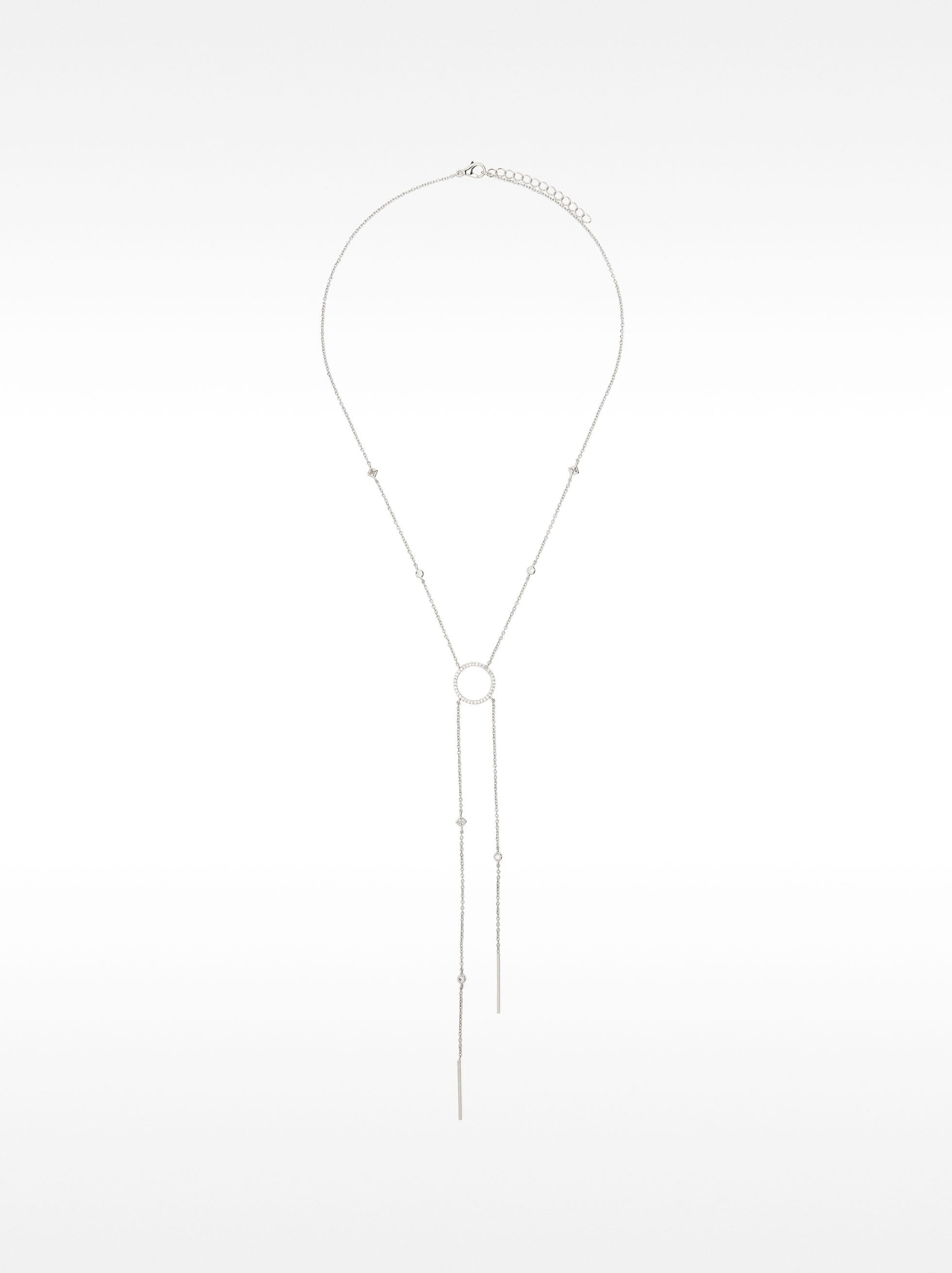 Collar De Aro Con Circonitas