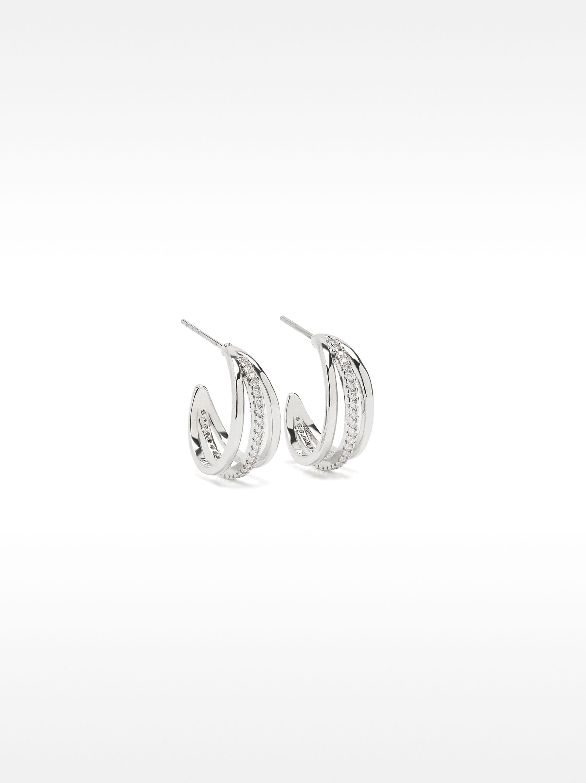 Aros Triples De Circonitas