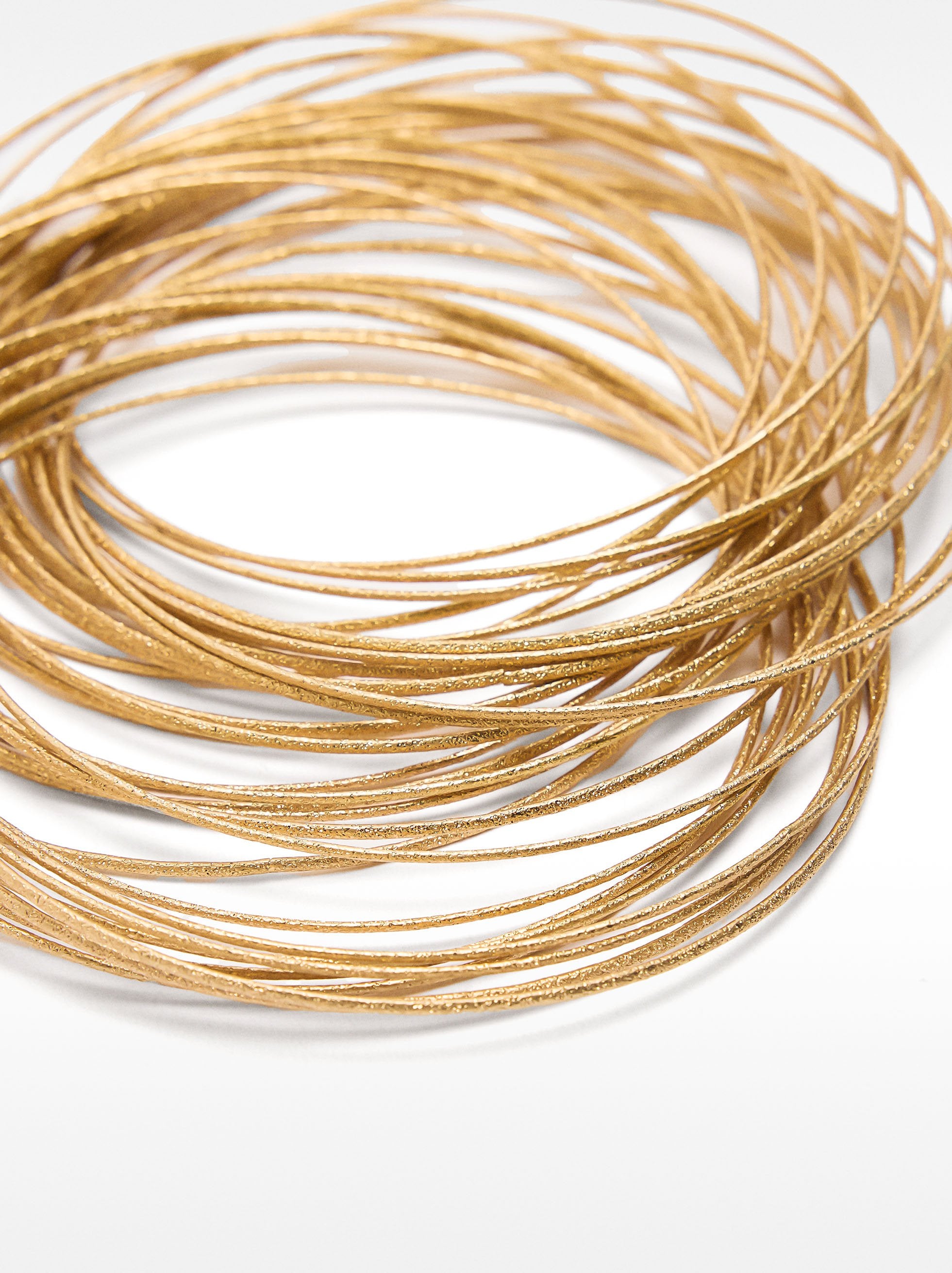 Pulseras Rígidas Entrelazadas