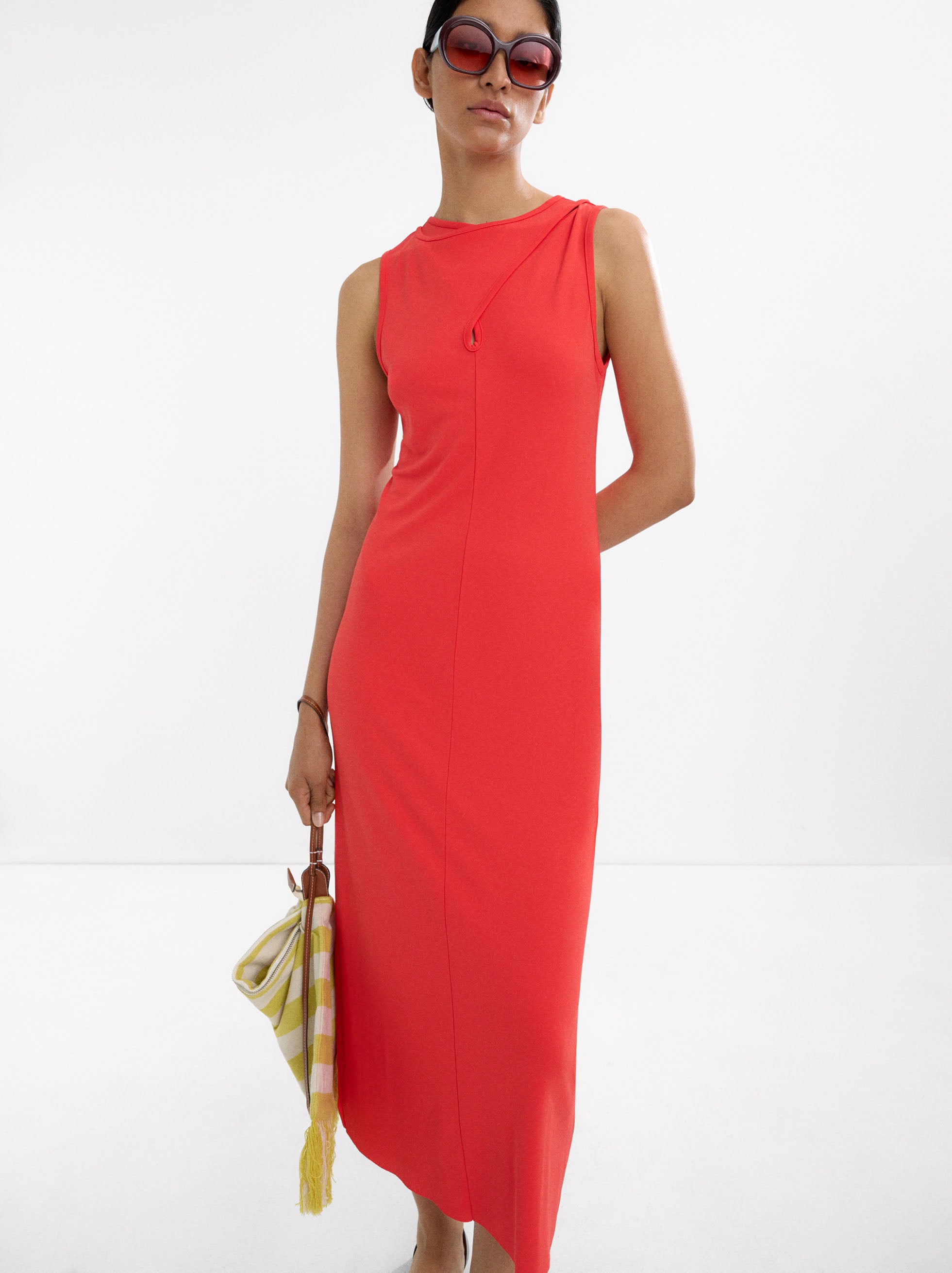 Vestido Largo Cruzado