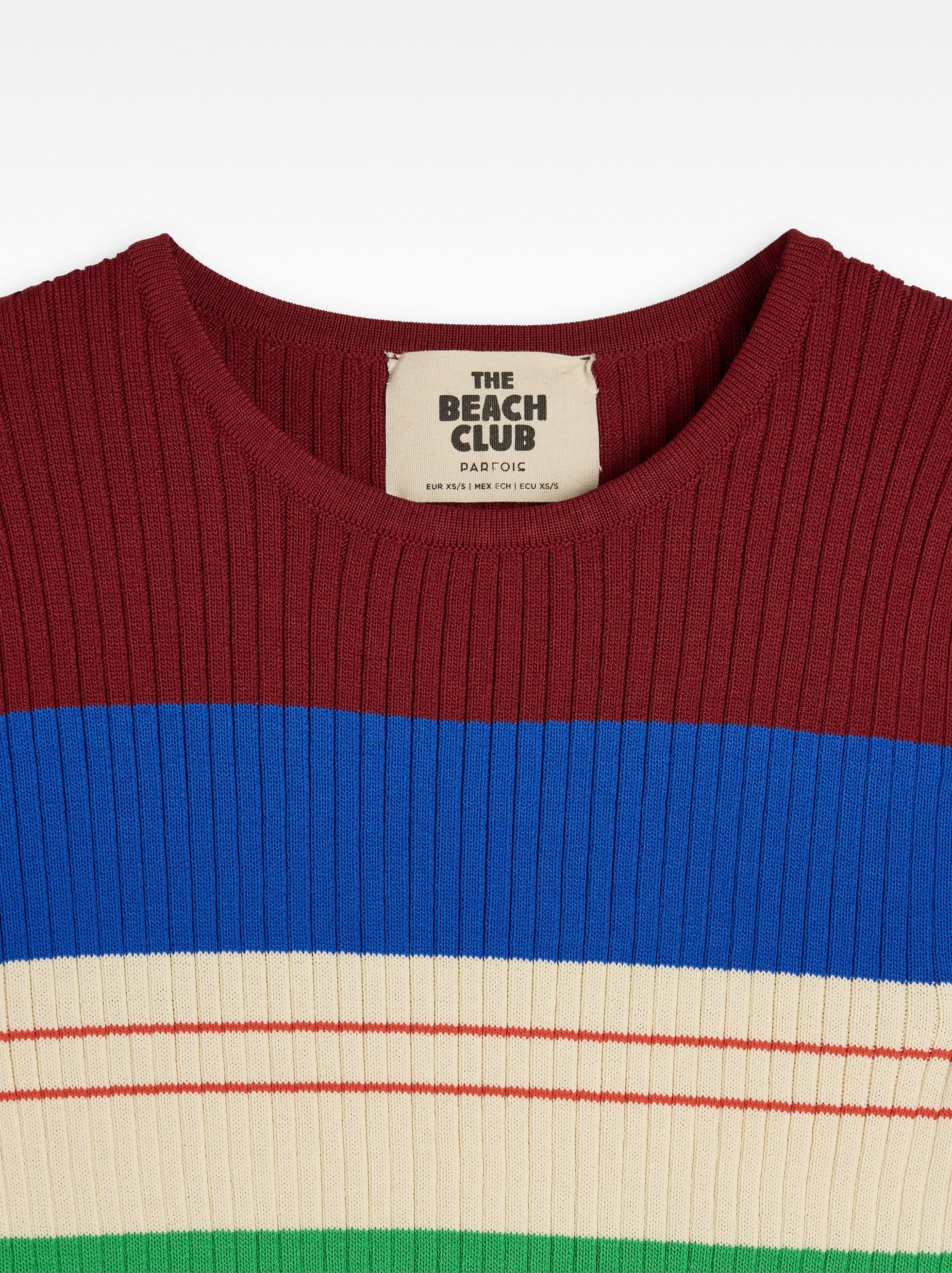 Jersey De Malla De Rayas Contraste