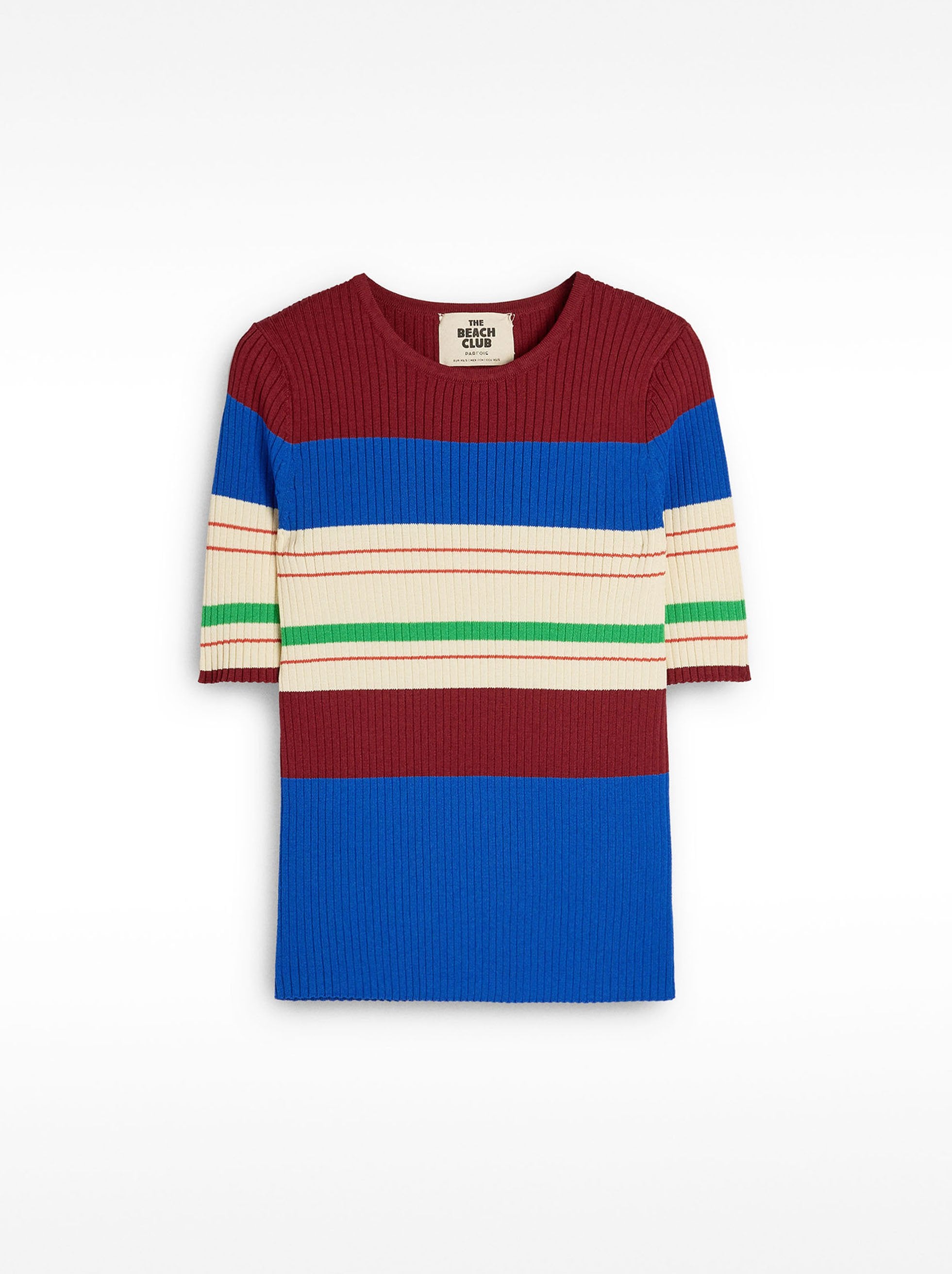 Jersey De Malla De Rayas Contraste