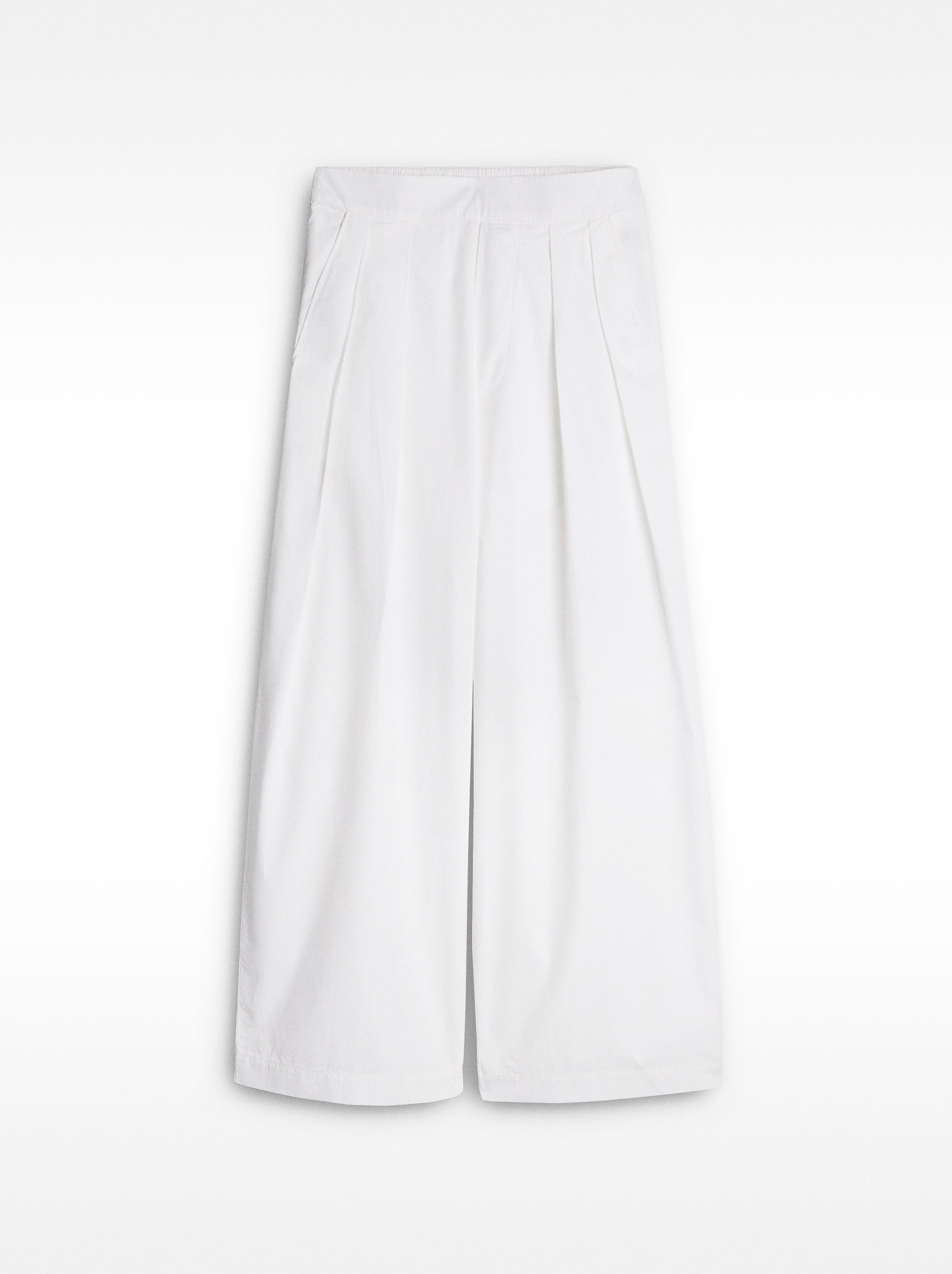 Pantalón Con Pinzas 100% Algodón