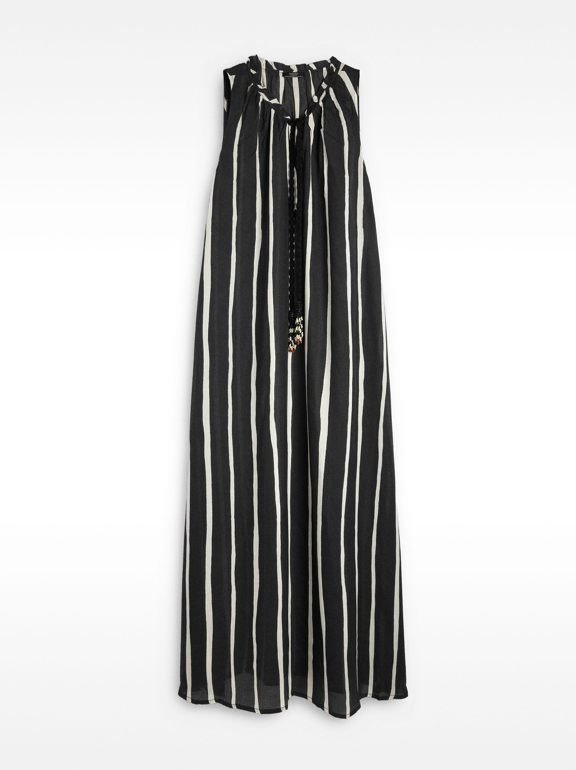 Vestido Largo A Rayas