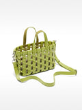 Bolso Tote Trenzado Con Nudos