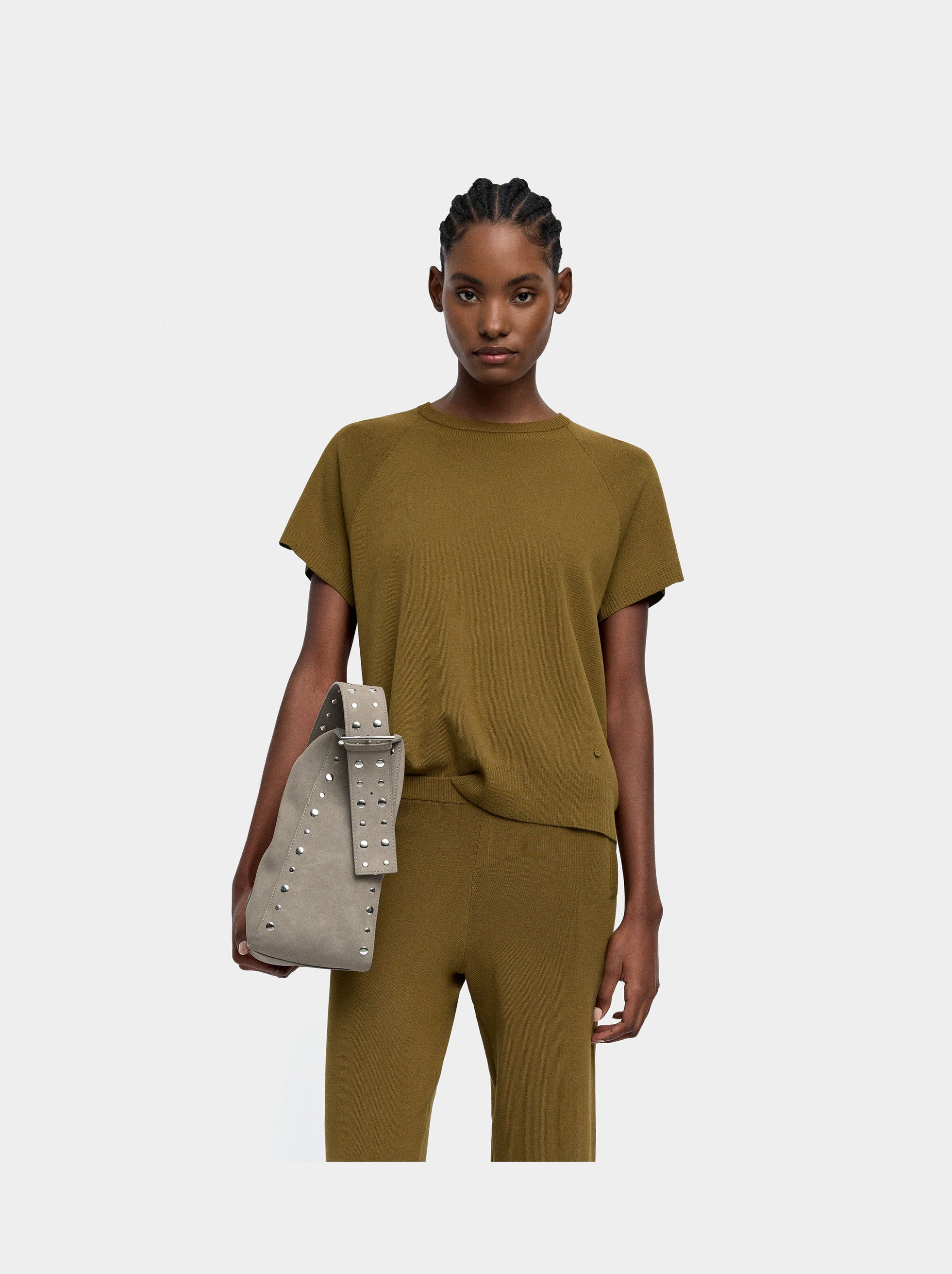 Jersey De Punto De Manga Corta