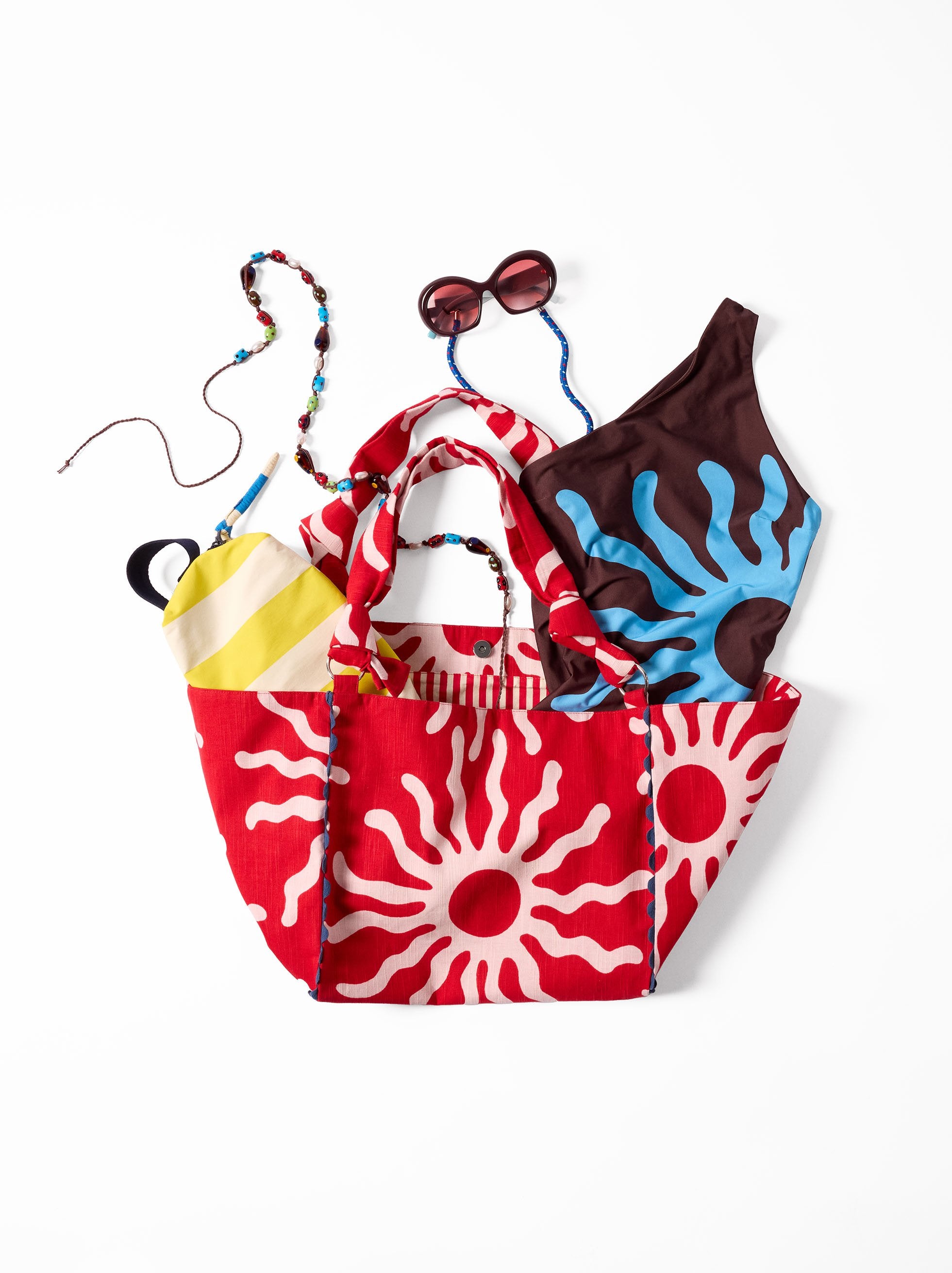 Bolso Shopper Estampado 100% Algodón