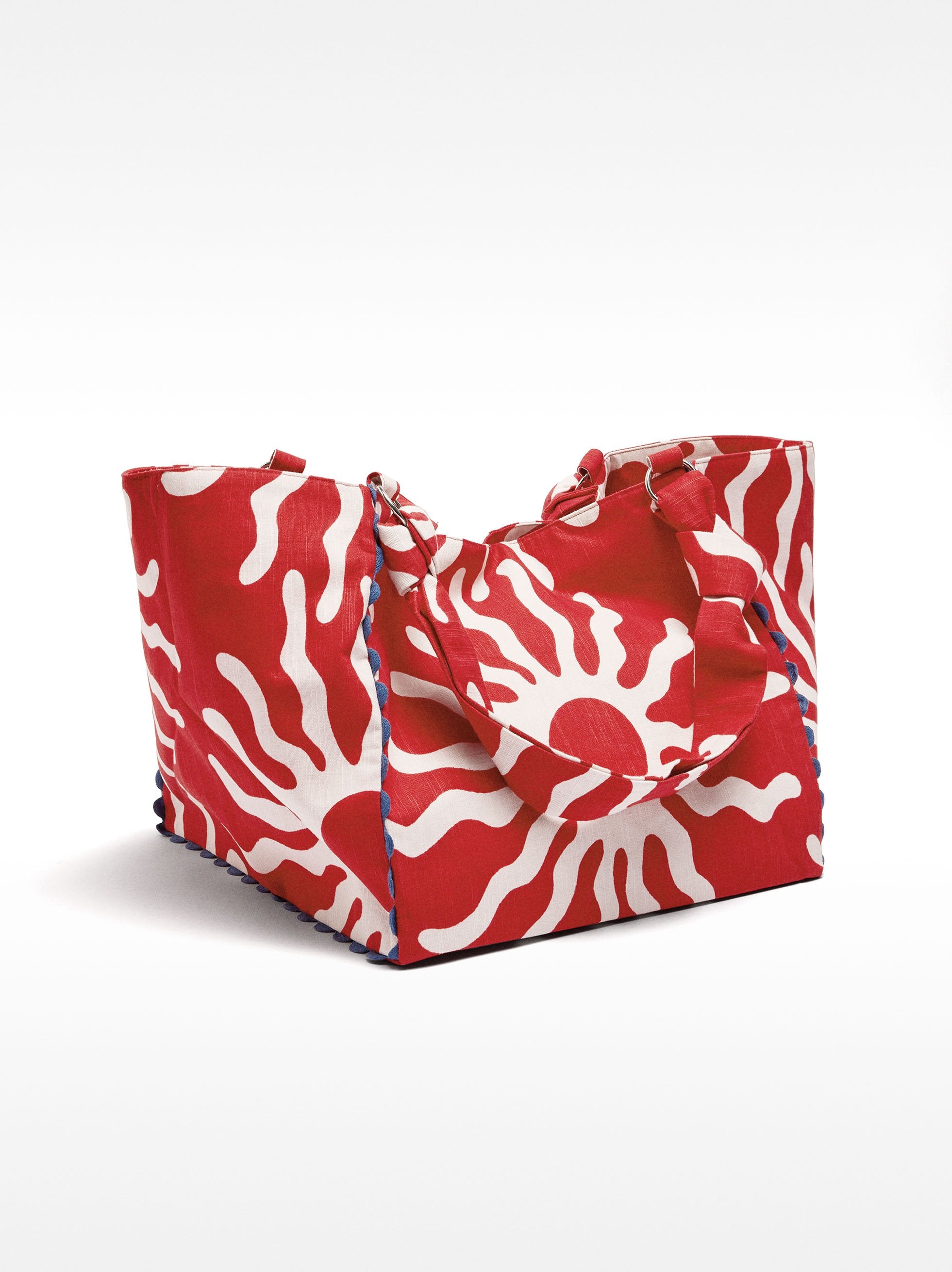 Bolso Shopper Estampado 100% Algodón