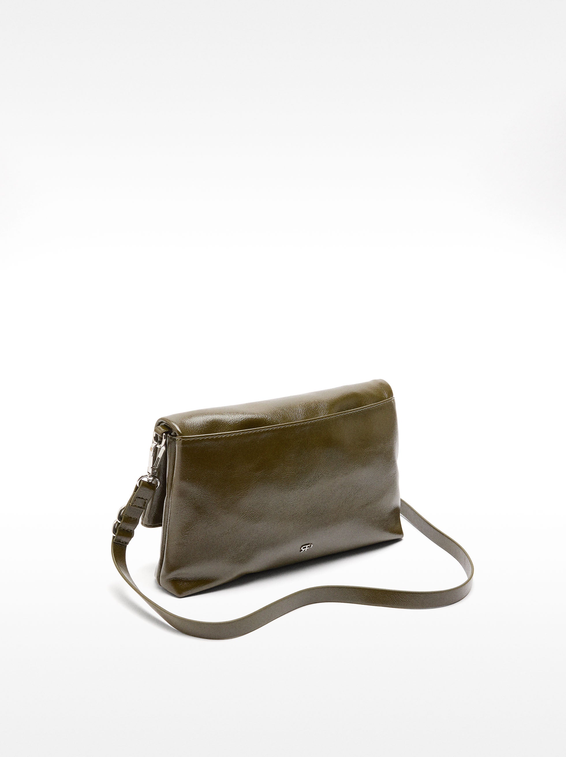 Bolso Bandolera Con Solapa Imantada