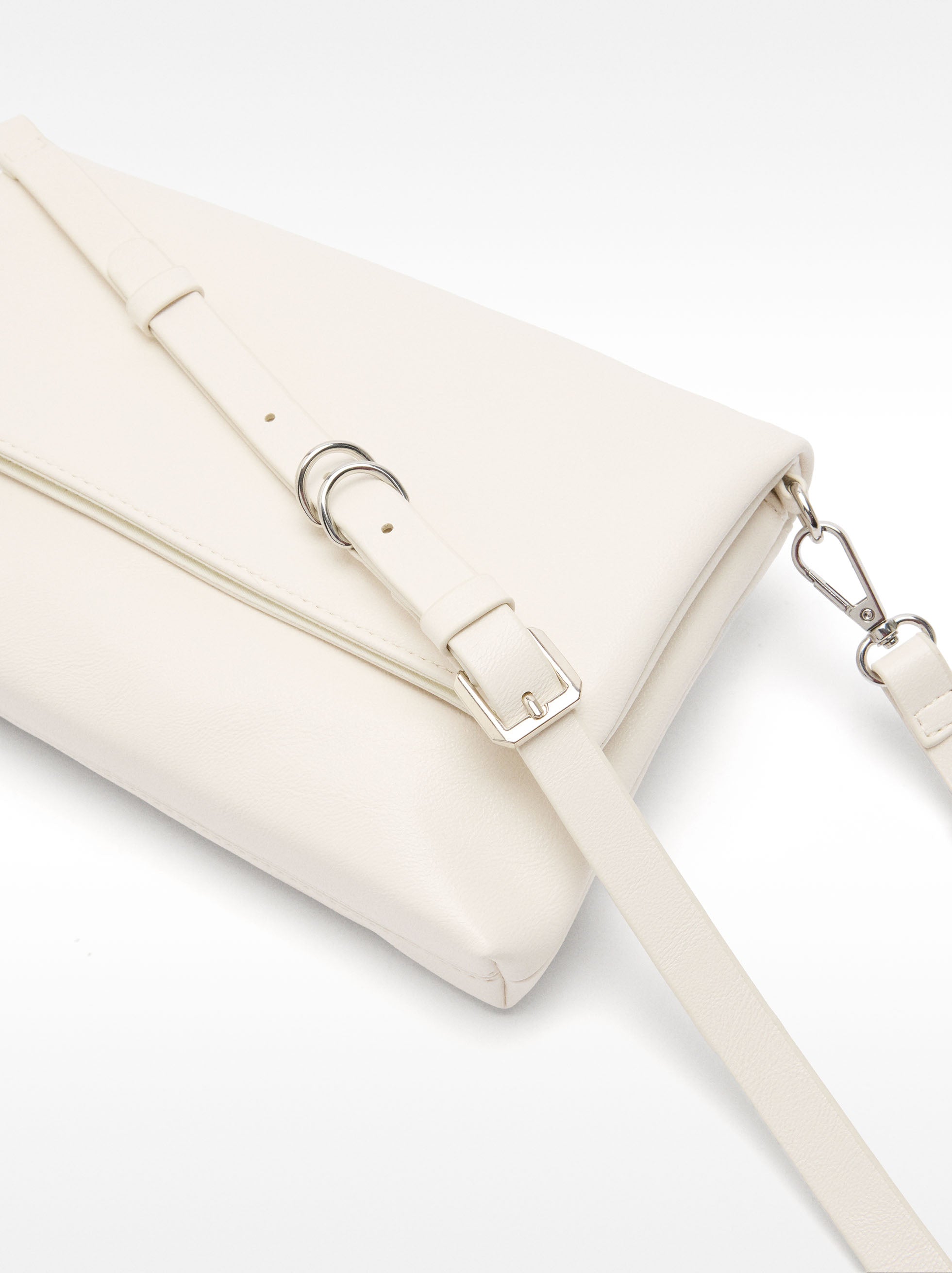 Bolso Bandolera Con Solapa Imantada