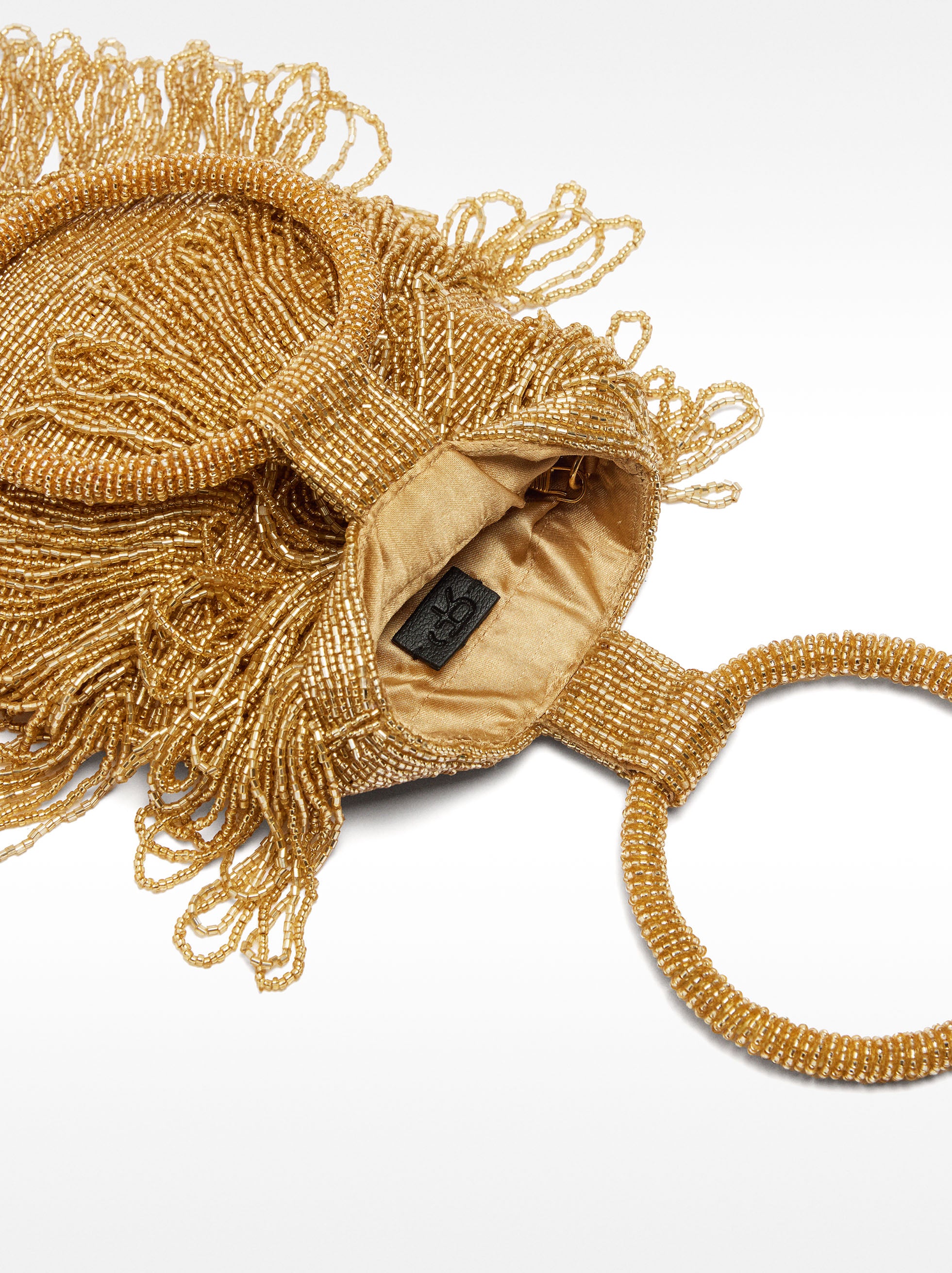 Bolso De Fiesta Con Abalorios