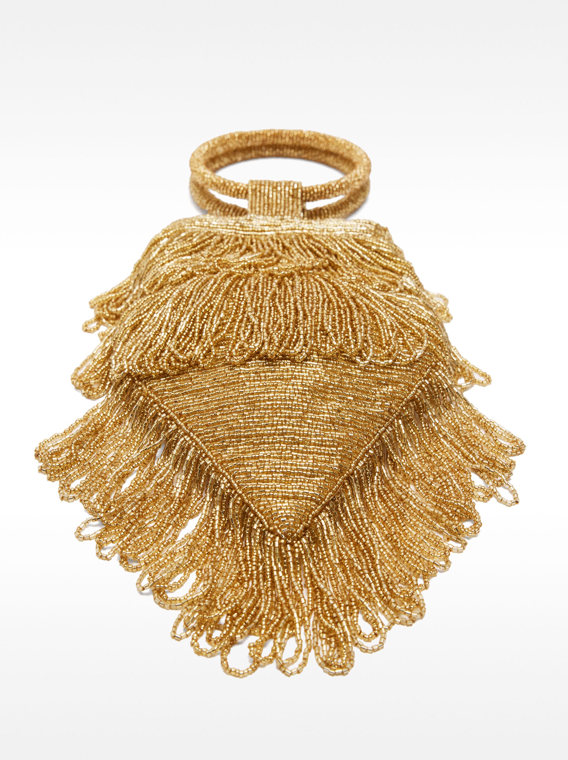 Bolso De Fiesta Con Abalorios