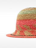 Sombrero Bucket Efecto Rafia