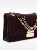 Bolso De Hombro Acolchada Textura Suave