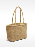 Bolso Shopper De Rafia M