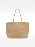 Bolso Shopper De Rafia L