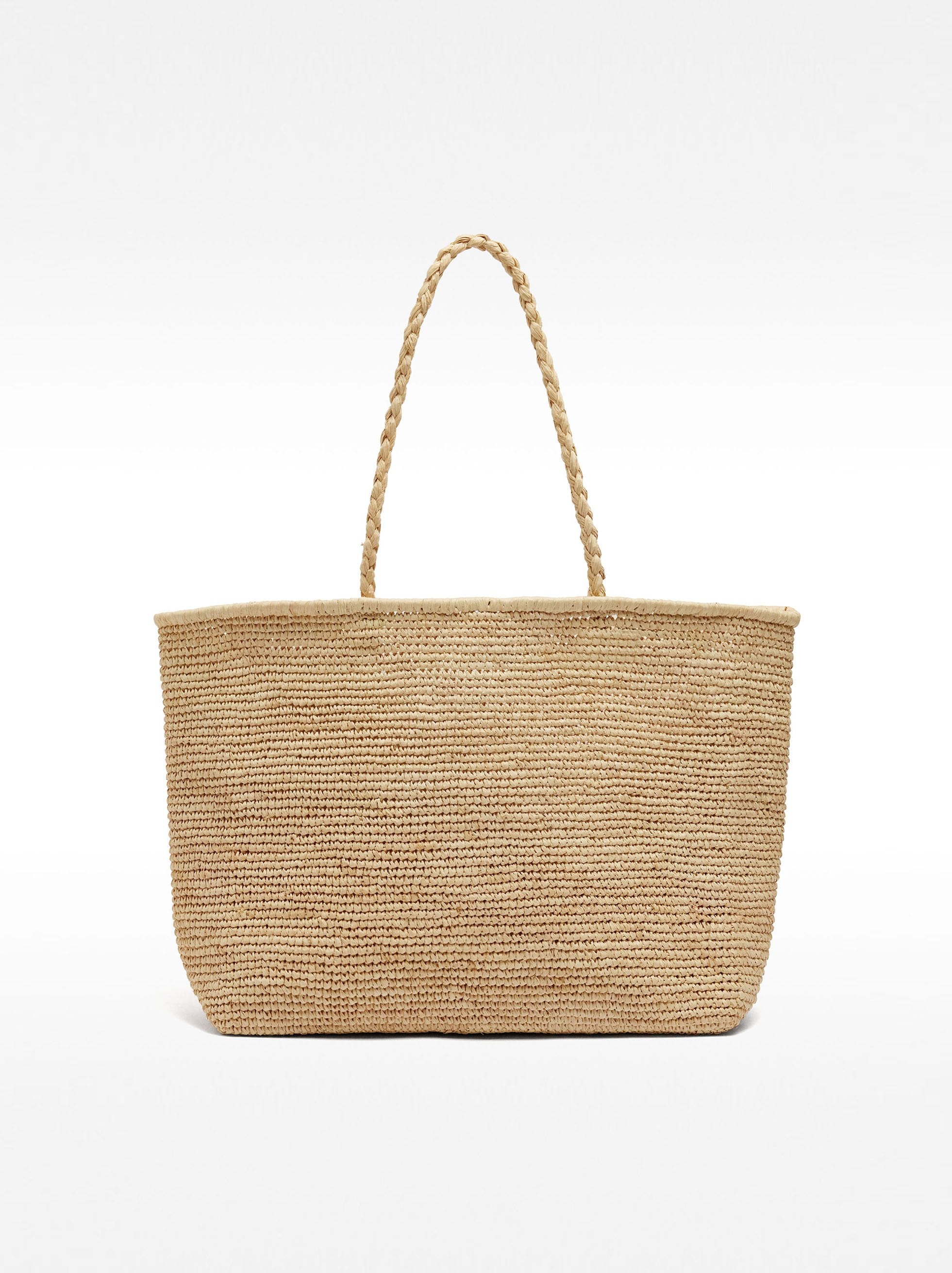 Bolso Shopper De Rafia L