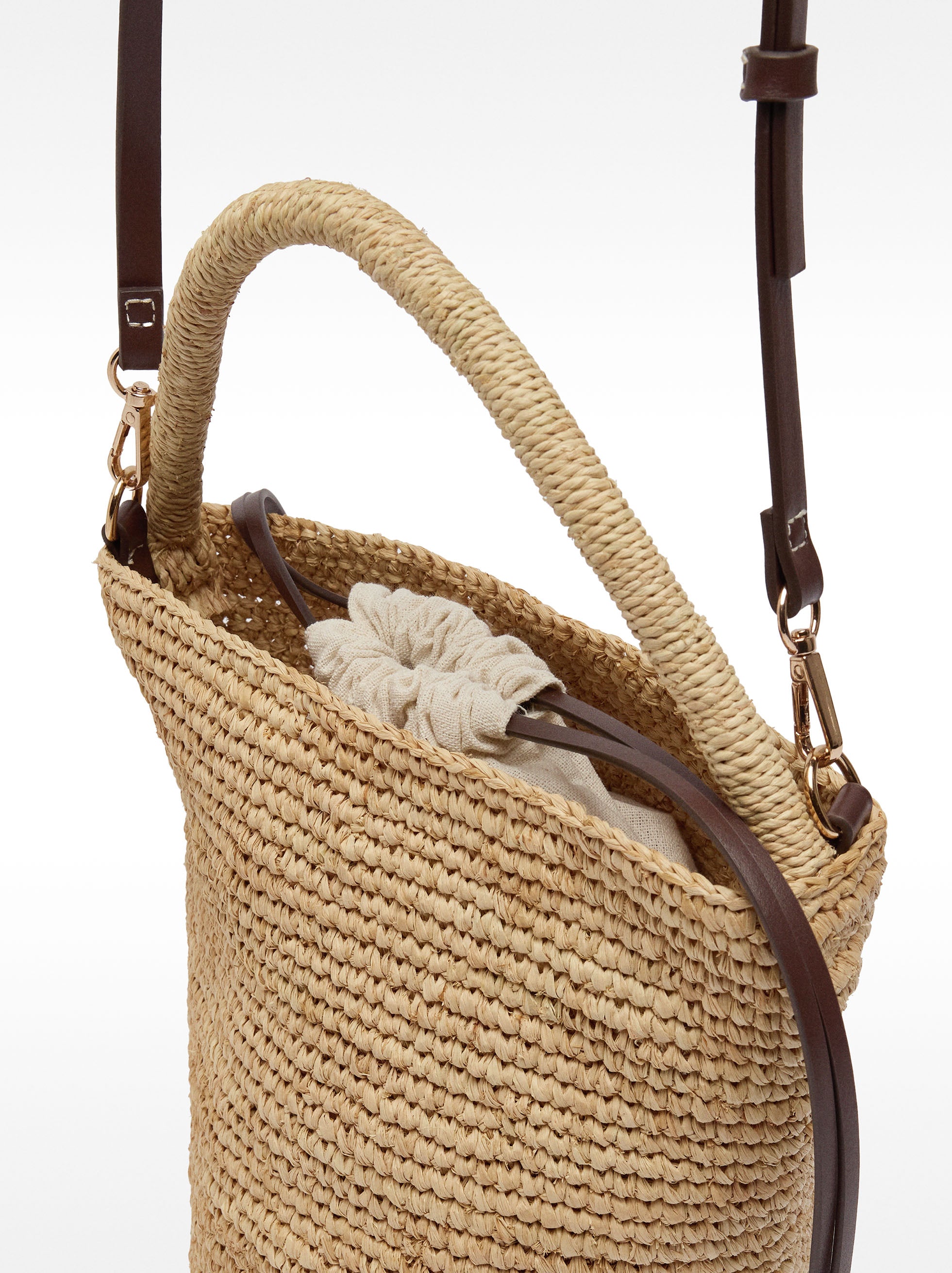 Bolso Bombonera De Rafia