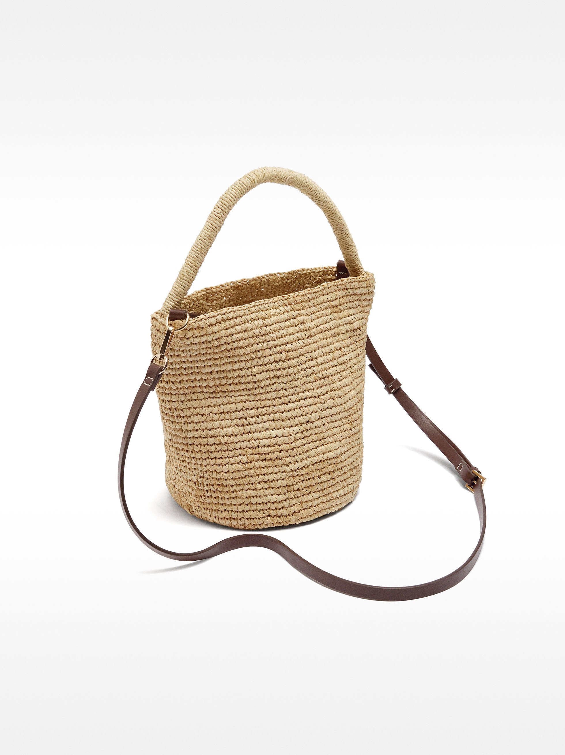 Bolso Bombonera De Rafia