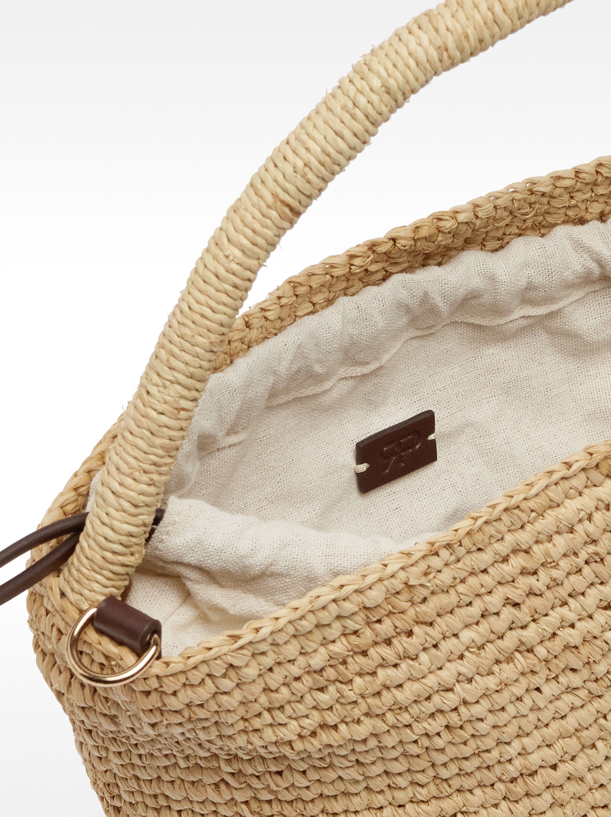 Bolso Bombonera De Rafia