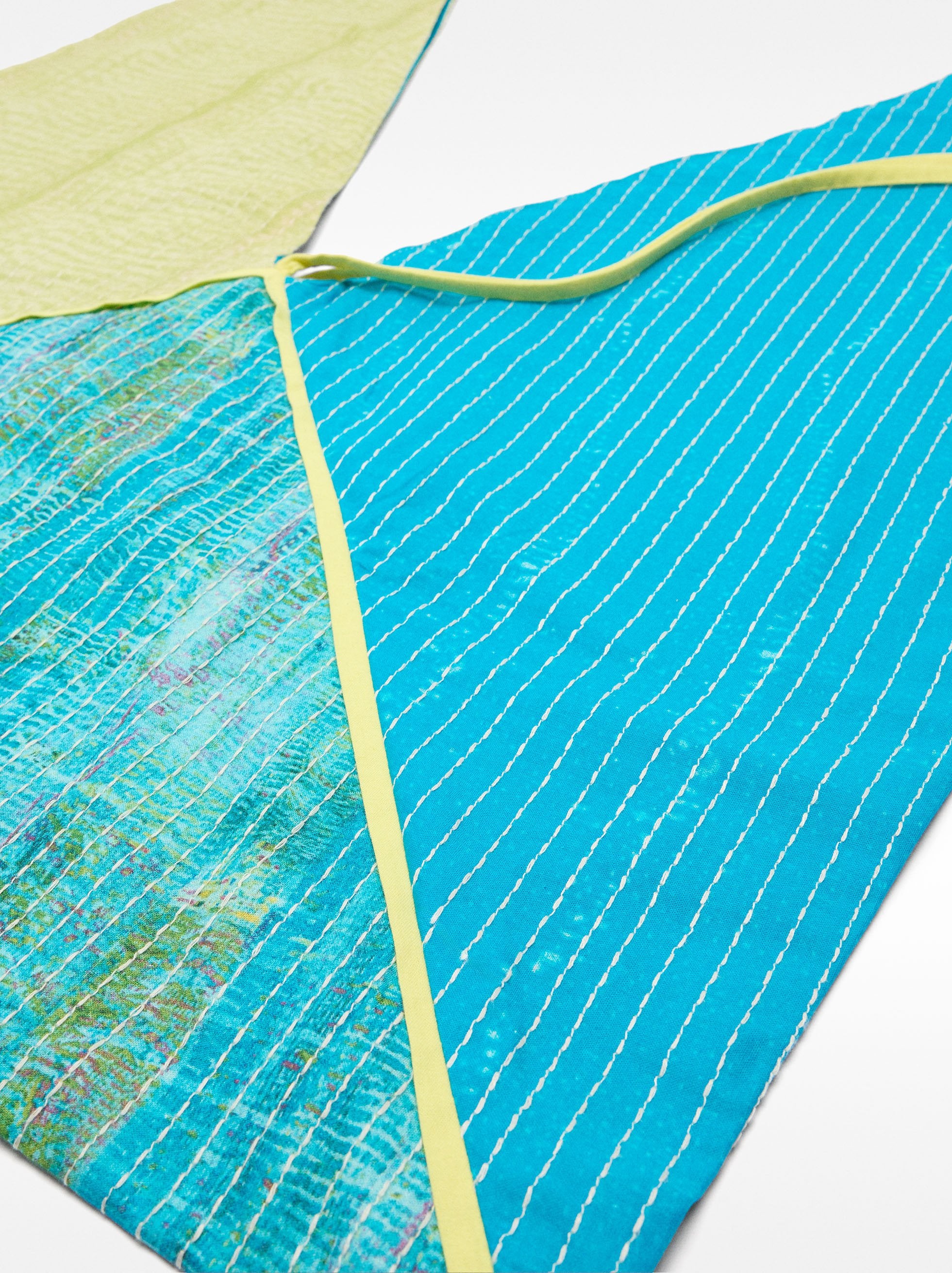 Bolso De Hombro De Tejido